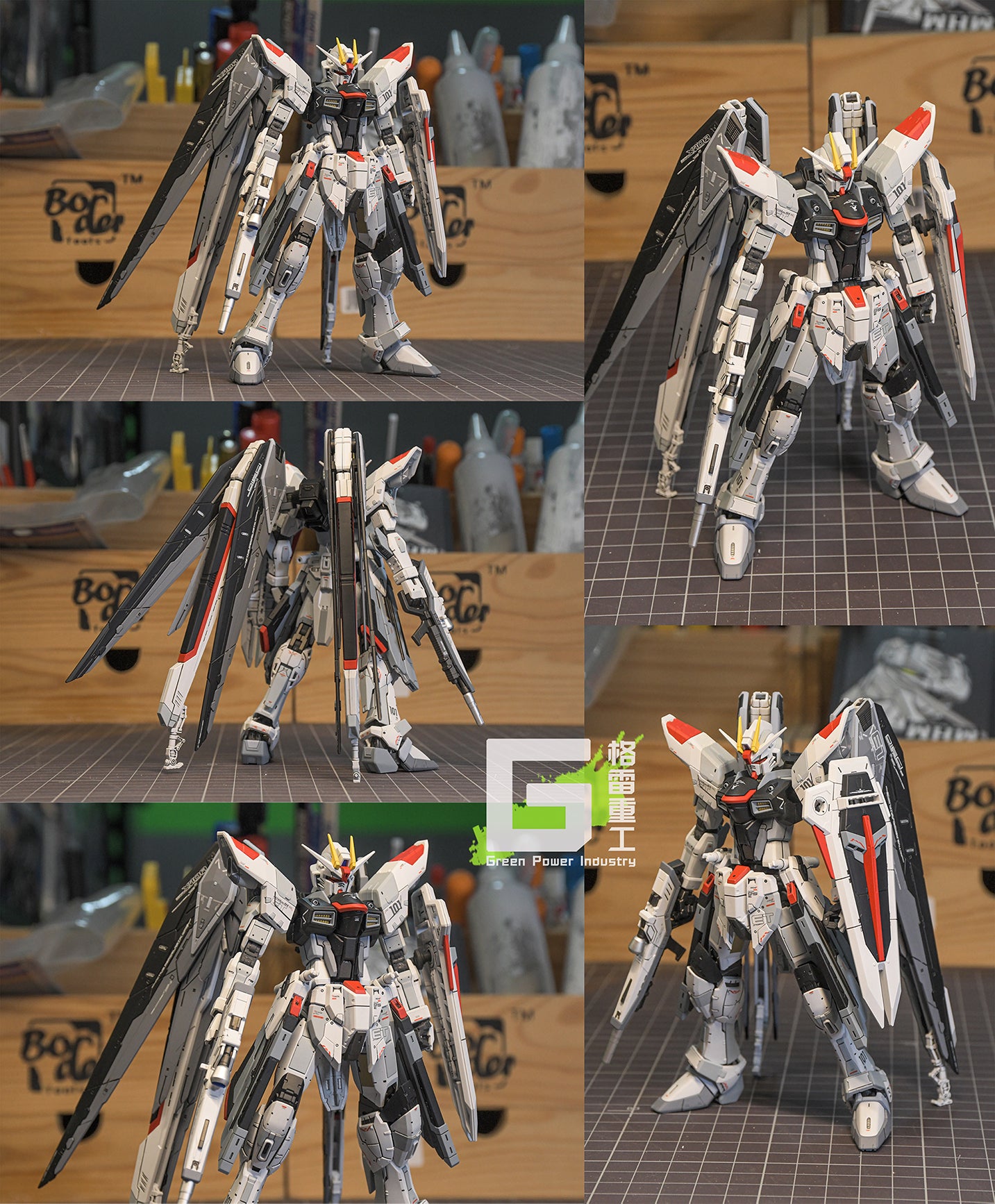 BANDAI RG ZGMF-X10A-FREEDOM VER.CGP CUSTOM