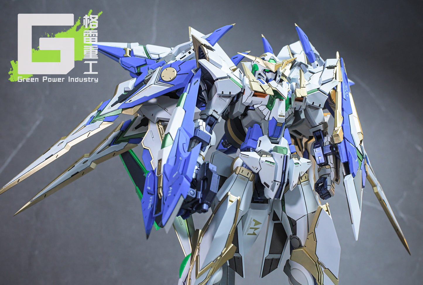 BANDAI MG PPGN-001 AMAZING EXIA WITH YJLAND STUDIO GK MODIFICATION