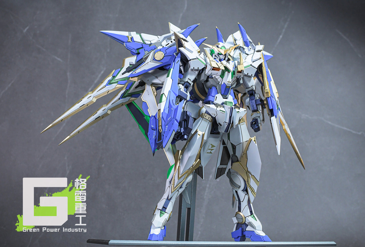BANDAI MG PPGN-001 AMAZING EXIA WITH YJLAND STUDIO GK MODIFICATION