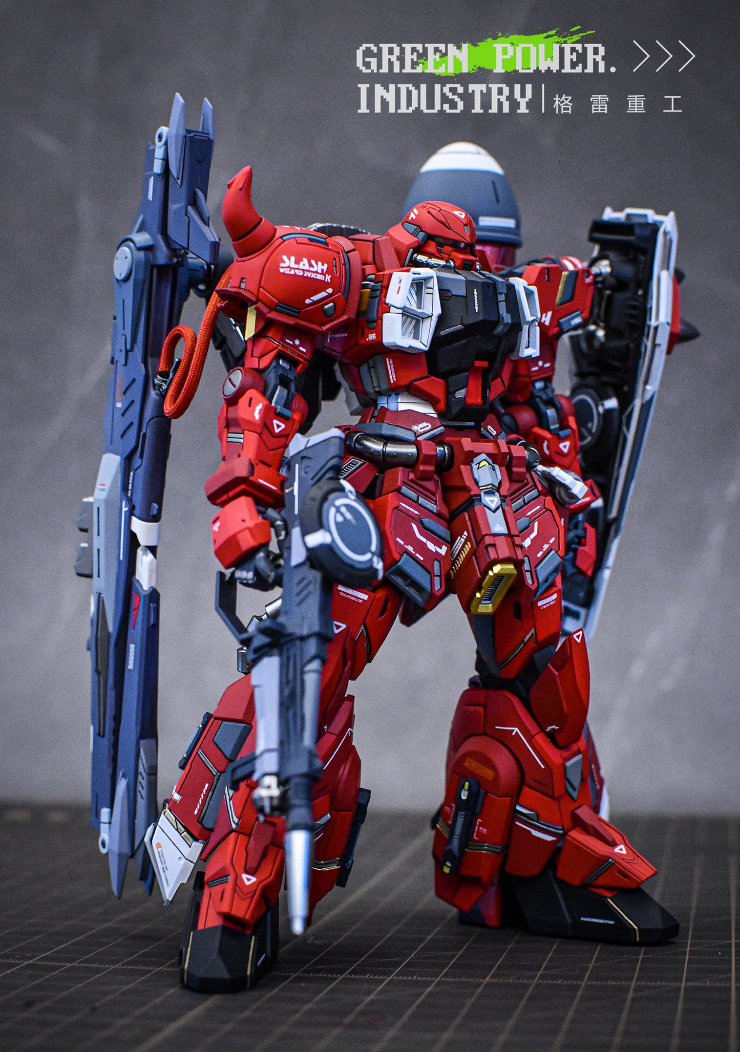 BANDAI MG ZGMF-1000 LUNAMARIA'S ZAKU WARRIOR GUNNER WITH AETHER STUDIO GK