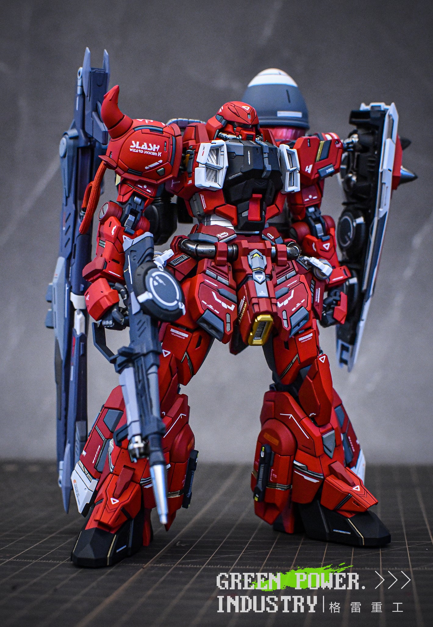 BANDAI MG ZGMF-1000 LUNAMARIA'S ZAKU WARRIOR GUNNER WITH AETHER STUDIO GK