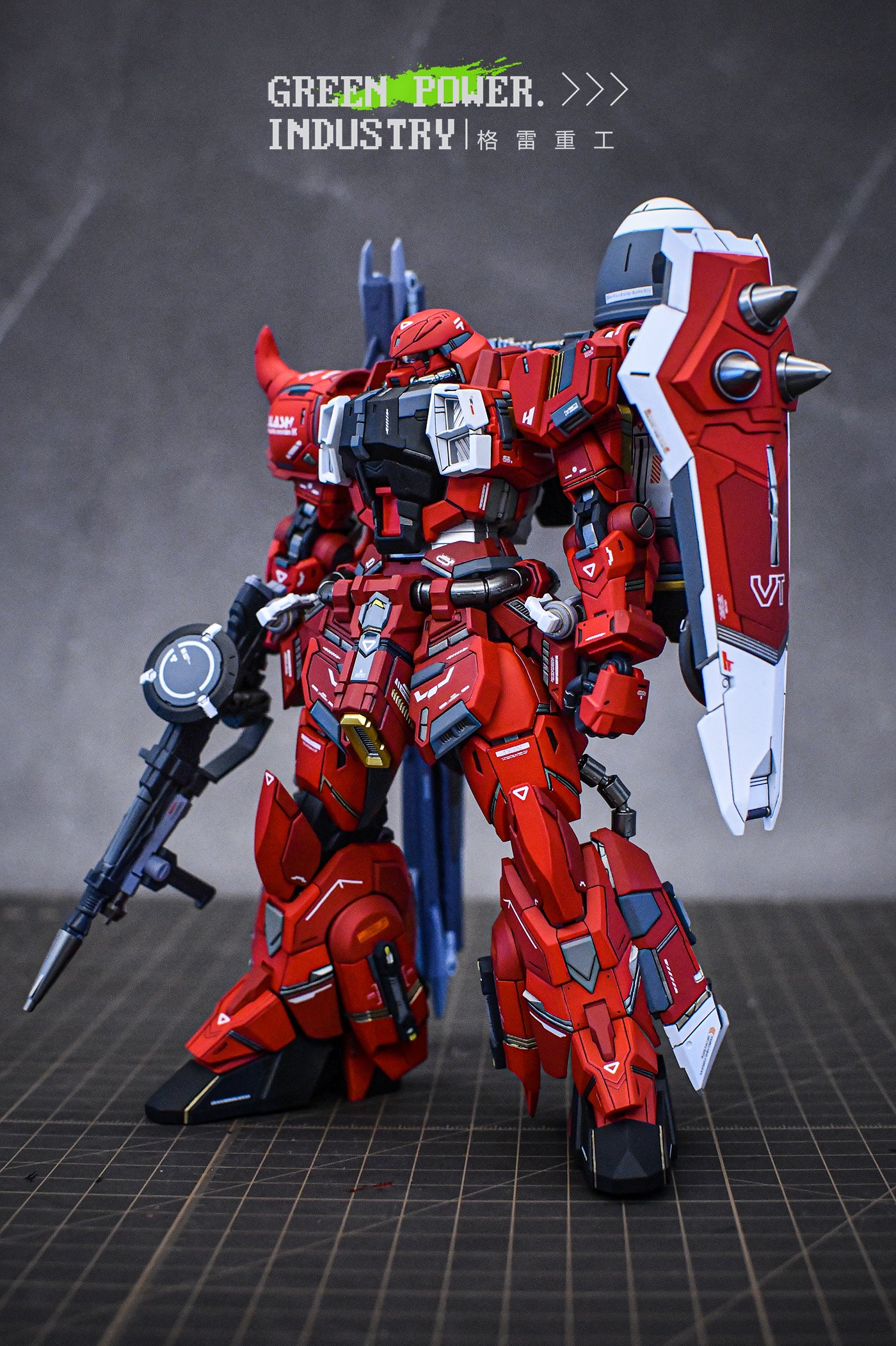 BANDAI MG ZGMF-1000 LUNAMARIA'S ZAKU WARRIOR GUNNER WITH AETHER STUDIO GK