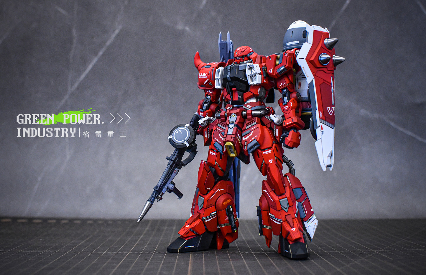 BANDAI MG ZGMF-1000 LUNAMARIA'S ZAKU WARRIOR GUNNER WITH AETHER STUDIO GK