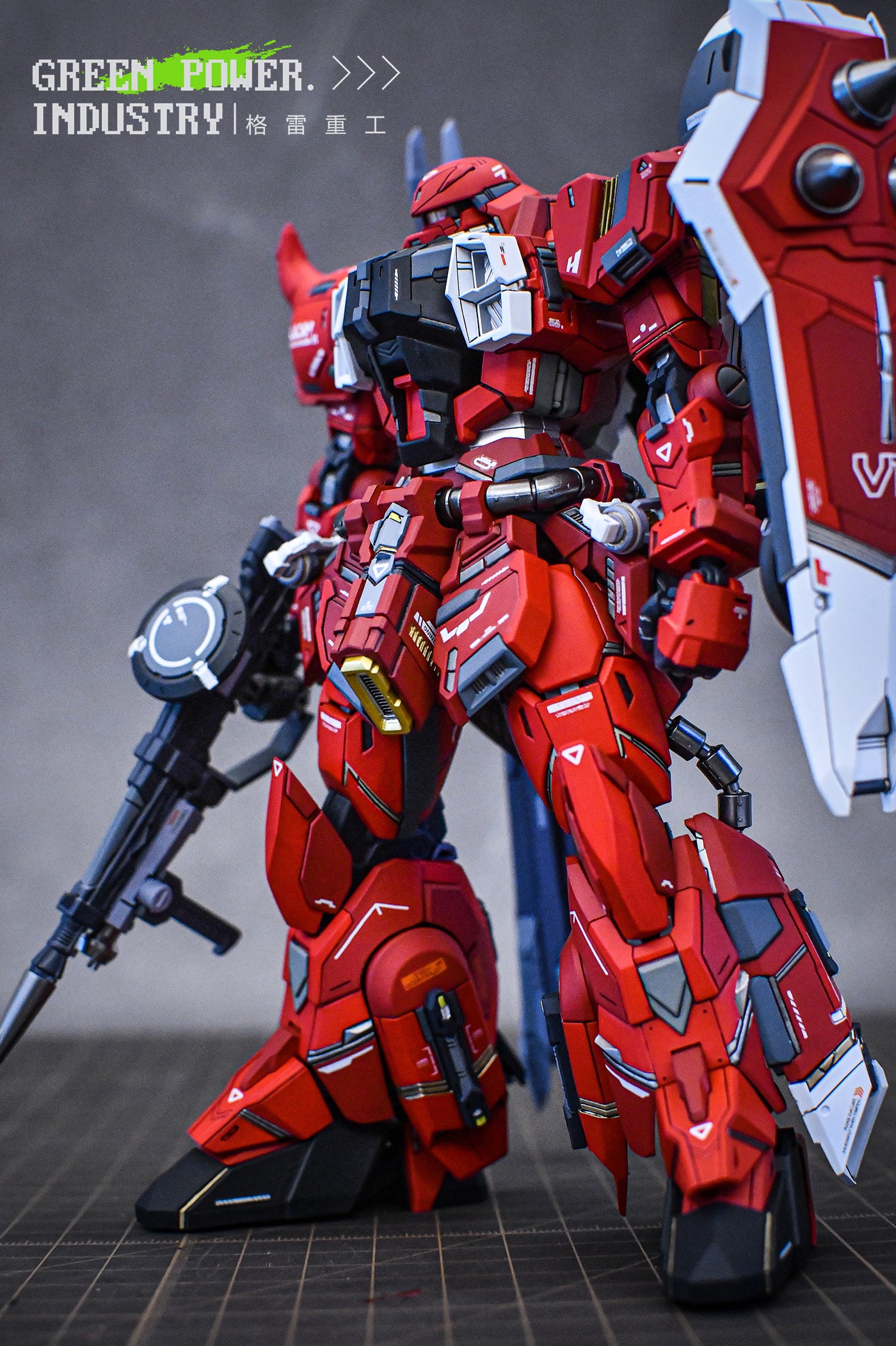 BANDAI MG ZGMF-1000 LUNAMARIA'S ZAKU WARRIOR GUNNER WITH AETHER STUDIO GK