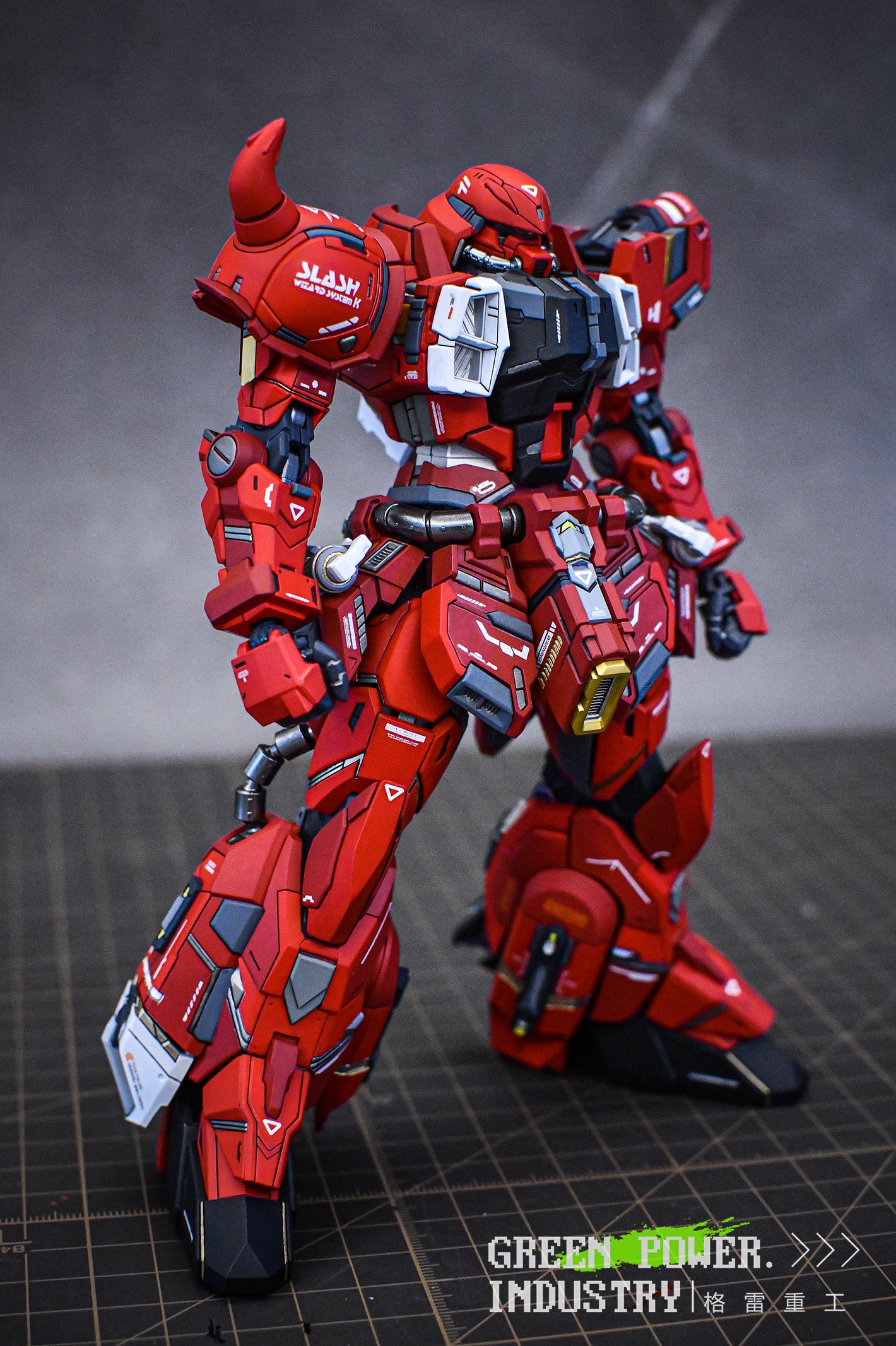 BANDAI MG ZGMF-1000 LUNAMARIA'S ZAKU WARRIOR GUNNER WITH AETHER STUDIO GK