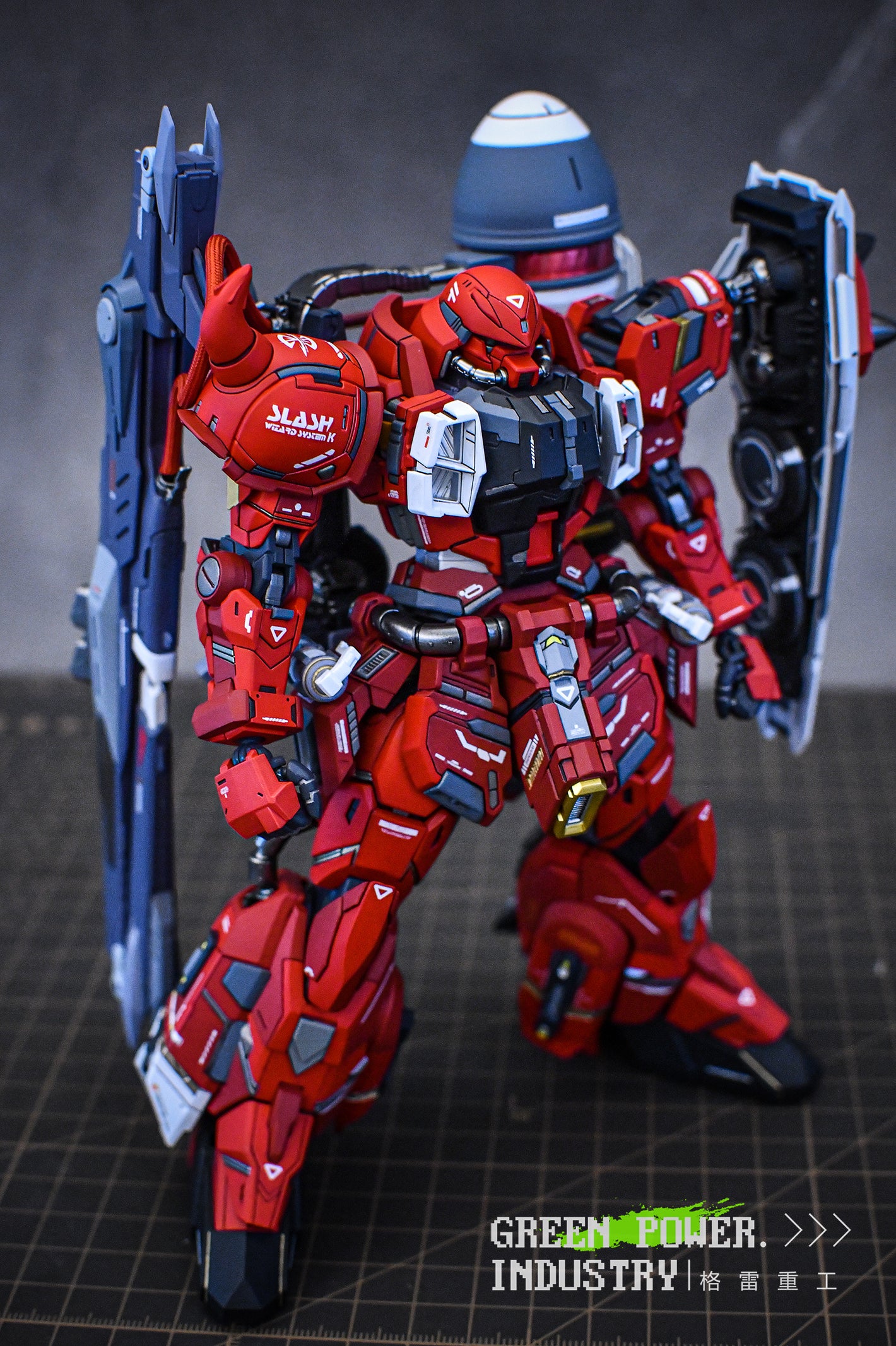 BANDAI MG ZGMF-1000 LUNAMARIA'S ZAKU WARRIOR GUNNER WITH AETHER STUDIO GK