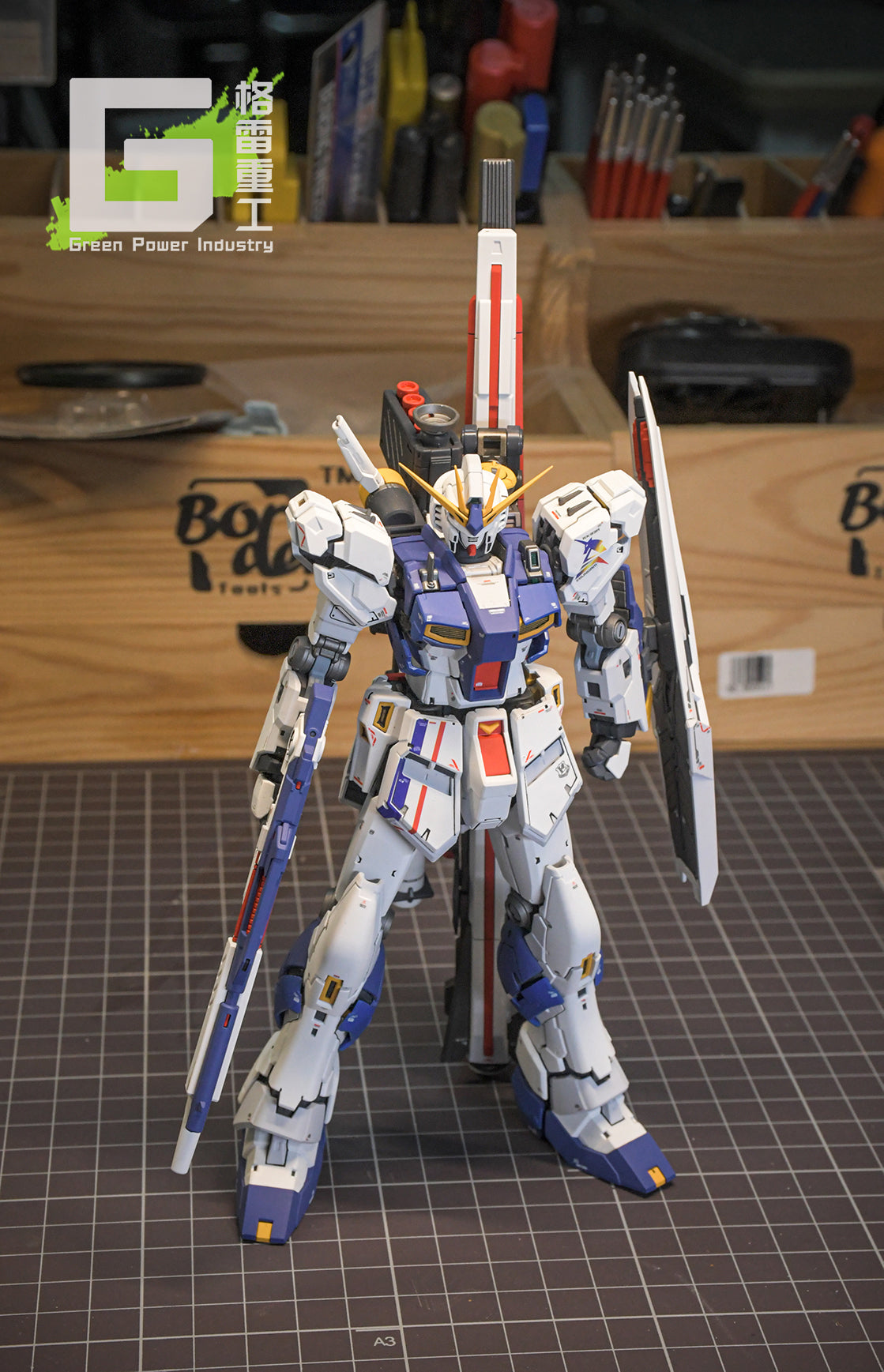 BANDAI RG RX-93FF-V(Nu) GUNDAM FUKUOKA GUNDAM BASE LIMITED