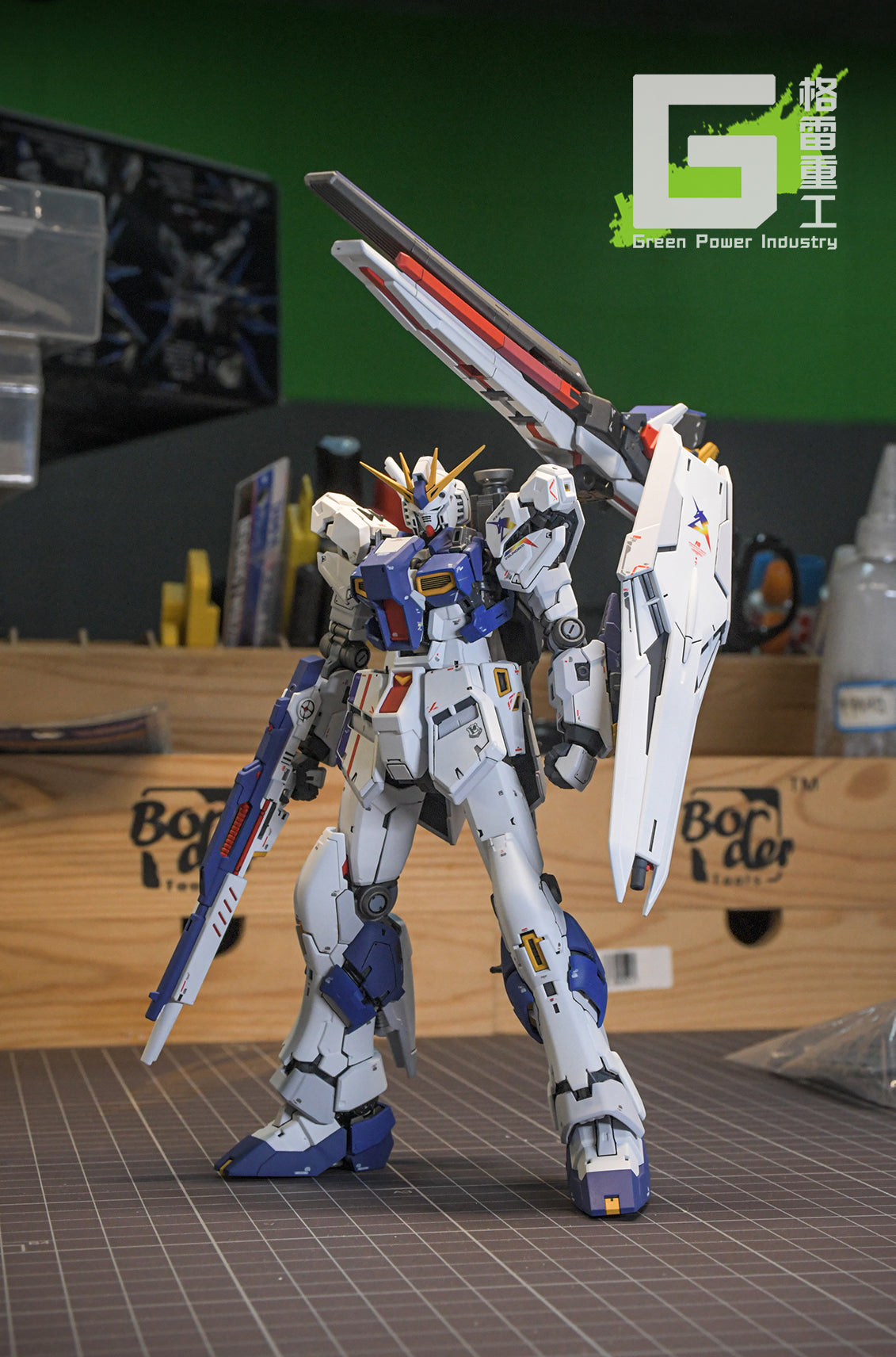 BANDAI RG RX-93FF-V(Nu) GUNDAM FUKUOKA GUNDAM BASE LIMITED