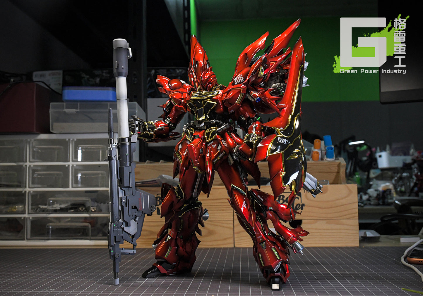 BANDAI MG MSN-06S SINANJU