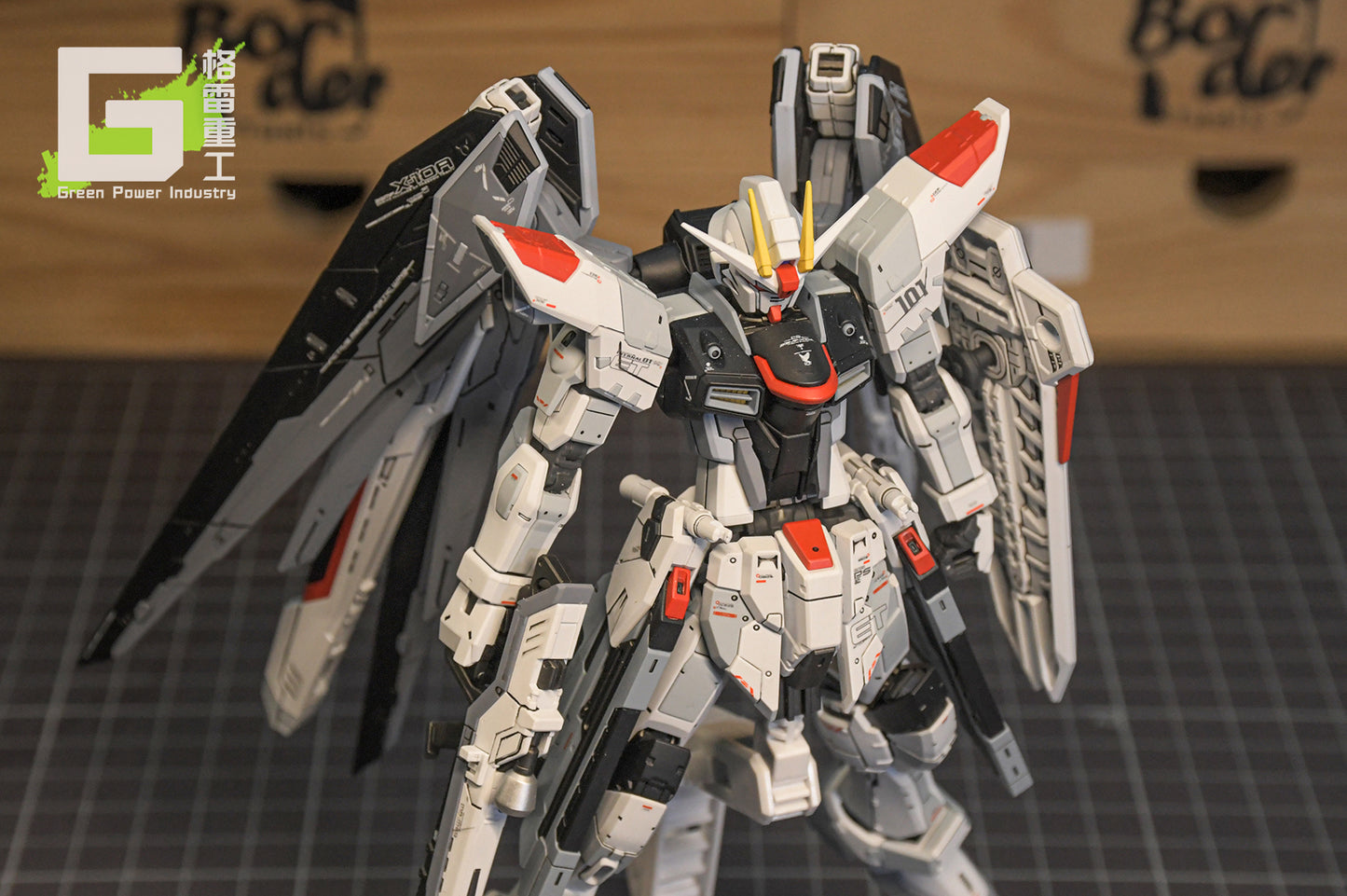 BANDAI RG ZGMF-X10A-FREEDOM VER.CGP CUSTOM
