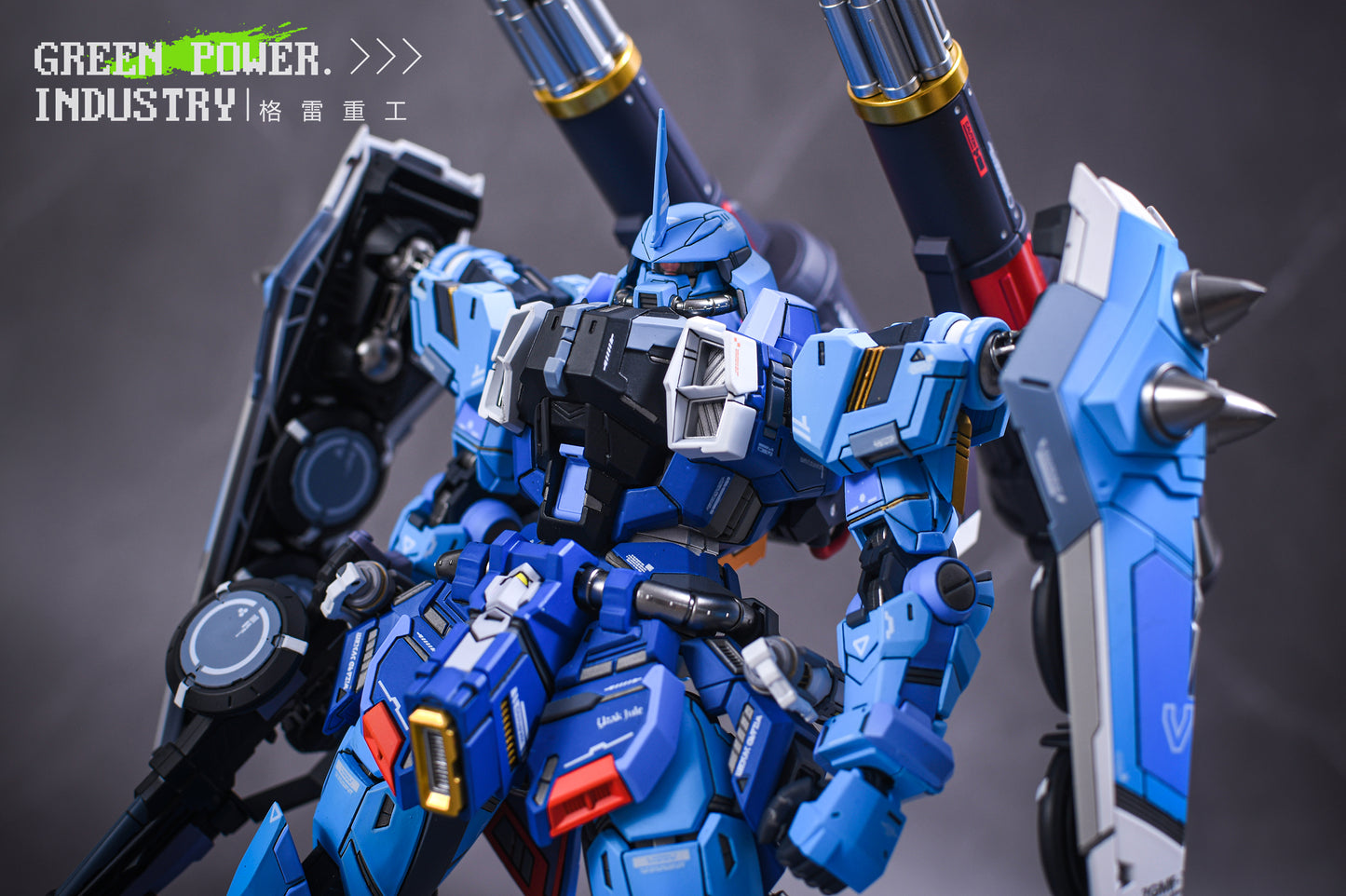 BANDAI MG ZGMF-1001 YZAK JULE'S SLASH ZAKU PHANTOM WITH AETHER STUDIO GK