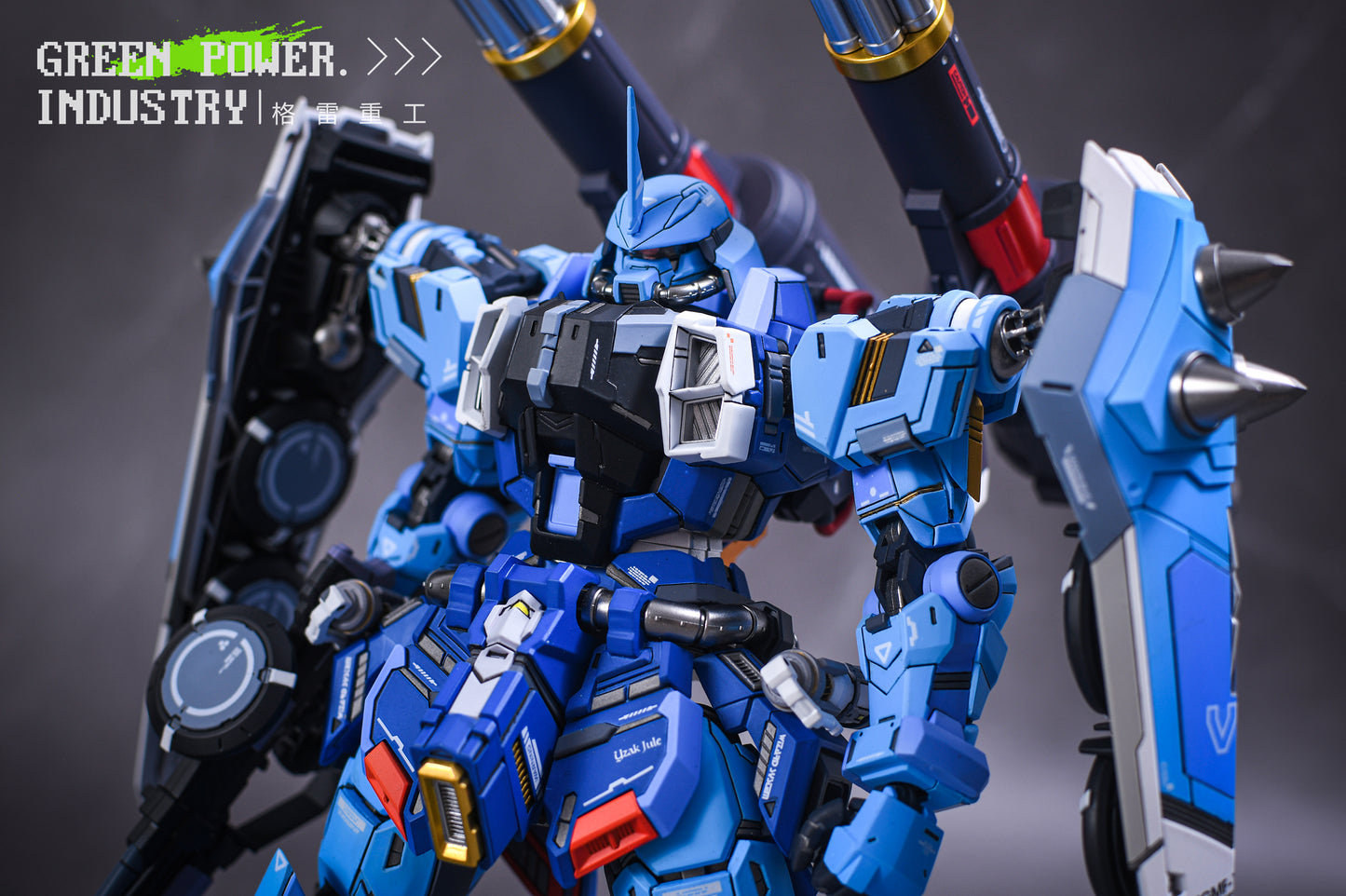 BANDAI MG ZGMF-1001 YZAK JULE'S SLASH ZAKU PHANTOM WITH AETHER STUDIO GK