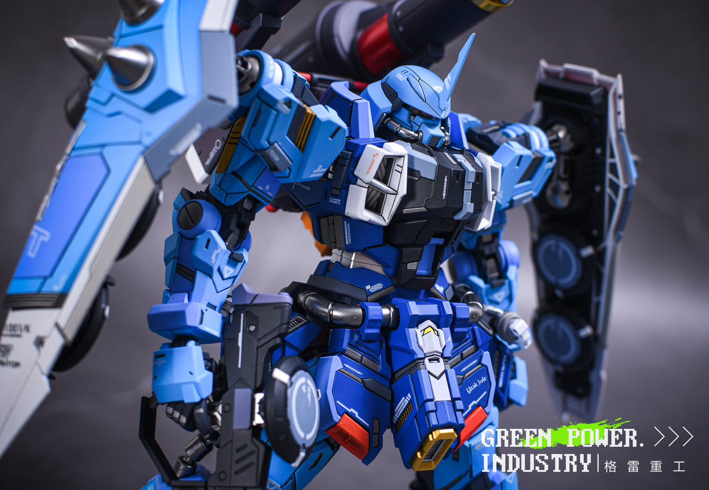 BANDAI MG ZGMF-1001 YZAK JULE'S SLASH ZAKU PHANTOM WITH AETHER STUDIO GK