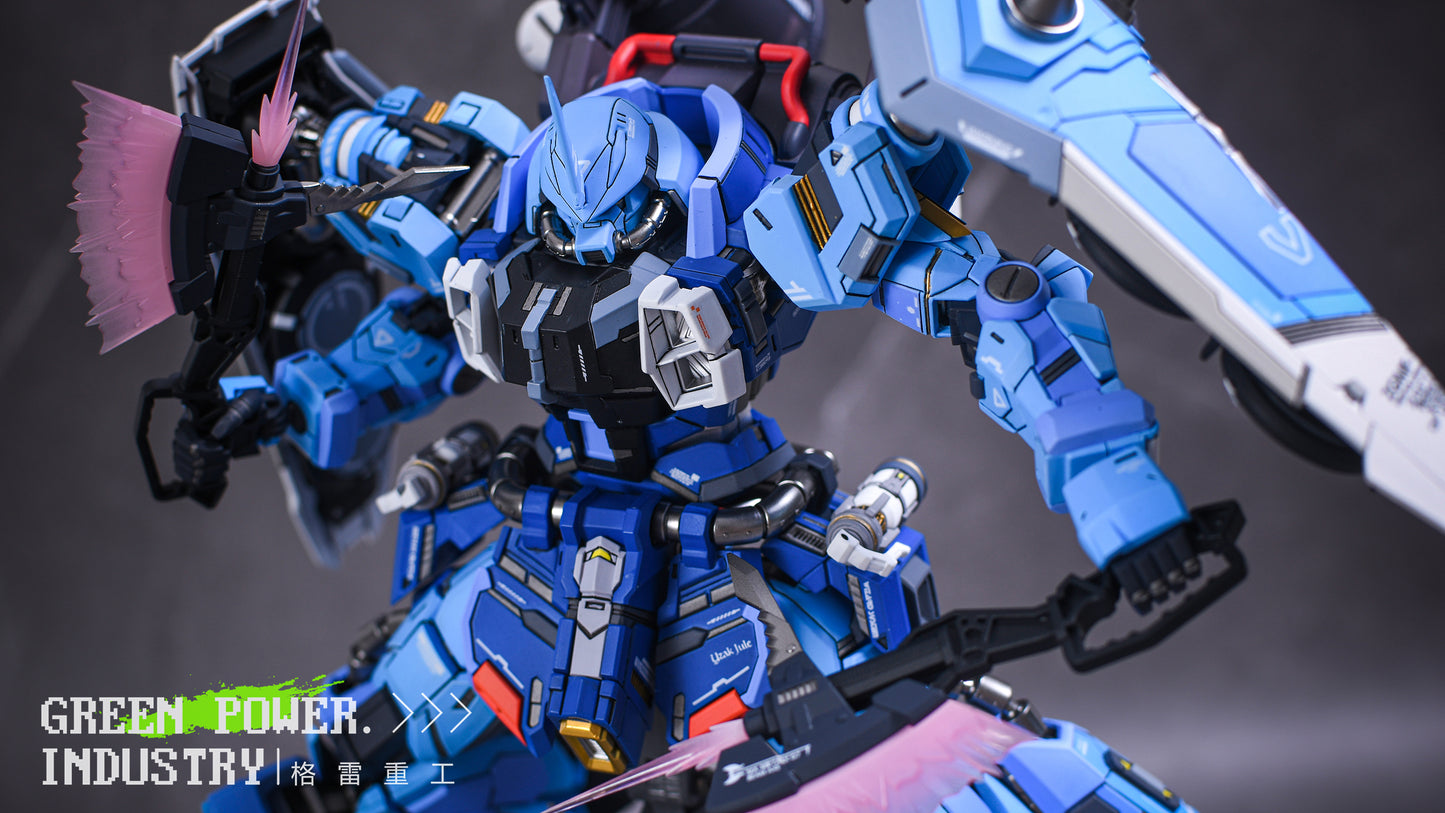 BANDAI MG ZGMF-1001 YZAK JULE'S SLASH ZAKU PHANTOM WITH AETHER STUDIO GK