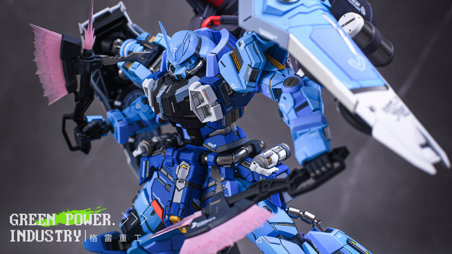 BANDAI MG ZGMF-1001 YZAK JULE'S SLASH ZAKU PHANTOM WITH AETHER STUDIO GK