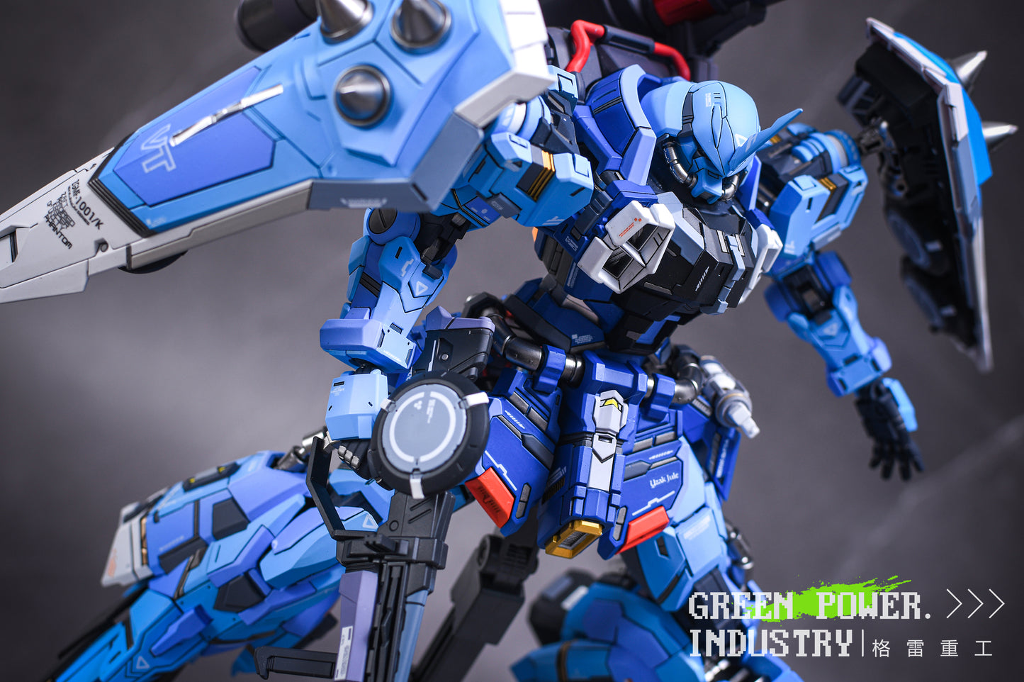 BANDAI MG ZGMF-1001 YZAK JULE'S SLASH ZAKU PHANTOM WITH AETHER STUDIO GK