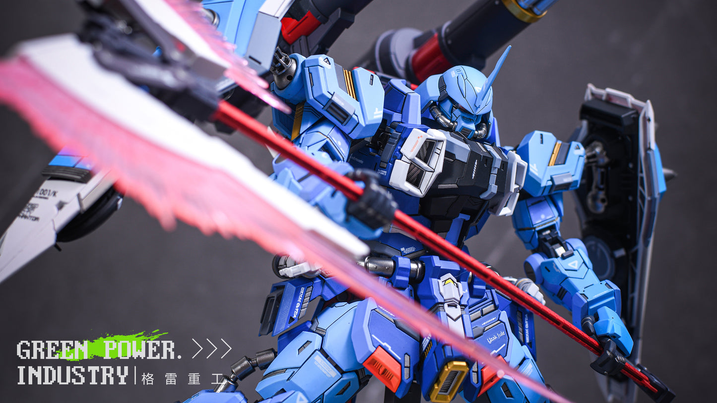 BANDAI MG ZGMF-1001 YZAK JULE'S SLASH ZAKU PHANTOM WITH AETHER STUDIO GK
