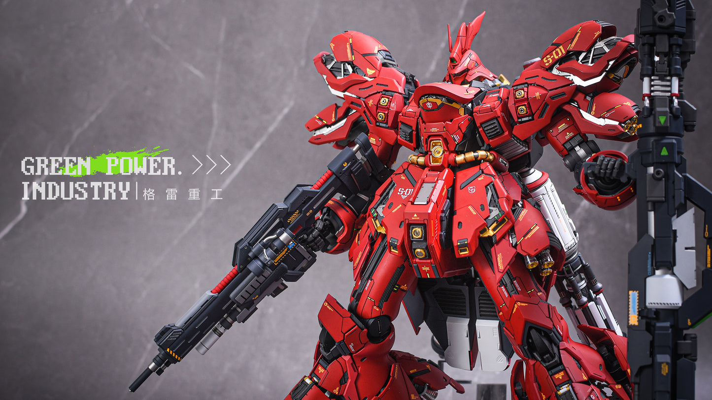 BANDAI MG MSN-04 SAZABI WITH YJLAND STUDIO GK MODIFICATION
