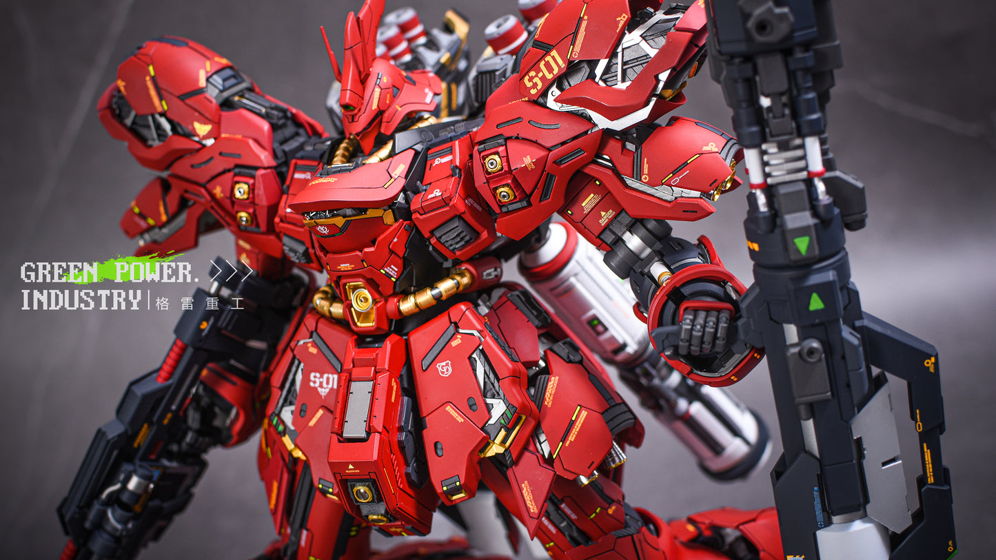 BANDAI MG MSN-04 SAZABI WITH YJLAND STUDIO GK MODIFICATION
