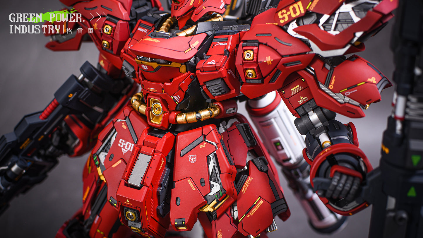BANDAI MG MSN-04 SAZABI WITH YJLAND STUDIO GK MODIFICATION