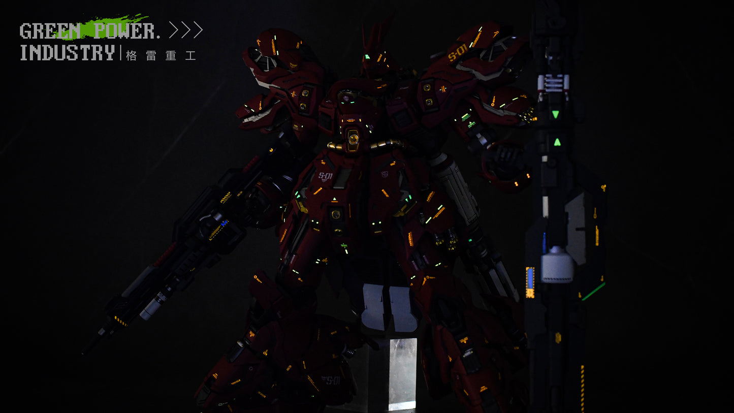 BANDAI MG MSN-04 SAZABI WITH YJLAND STUDIO GK MODIFICATION