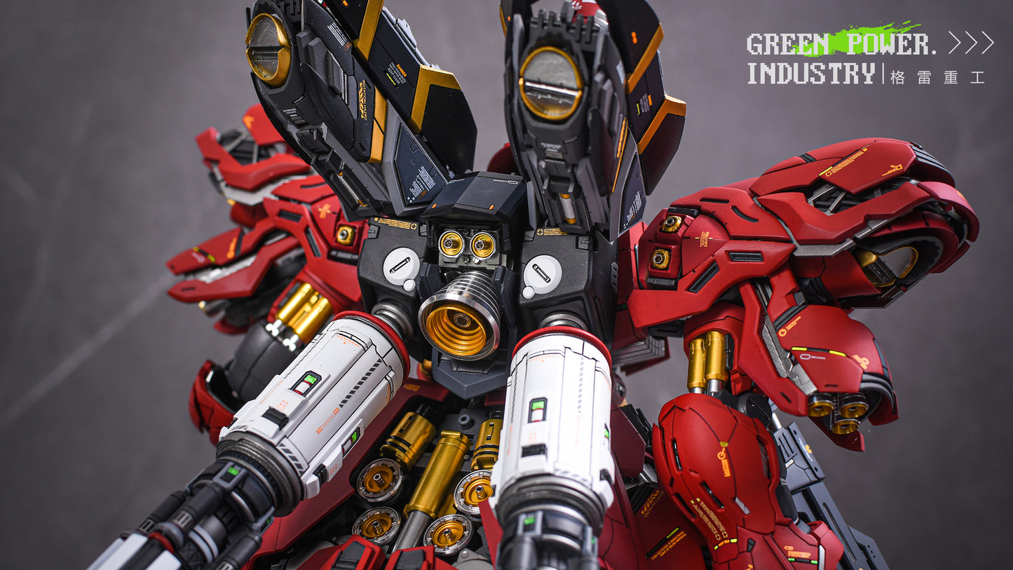 BANDAI MG MSN-04 SAZABI WITH YJLAND STUDIO GK MODIFICATION