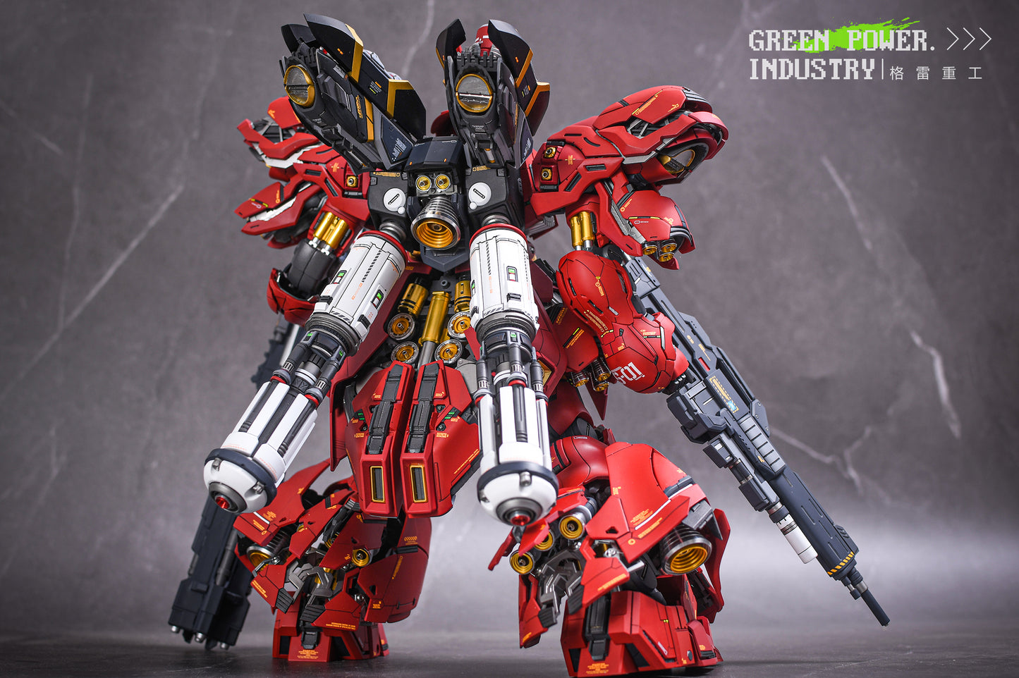 BANDAI MG MSN-04 SAZABI WITH YJLAND STUDIO GK MODIFICATION