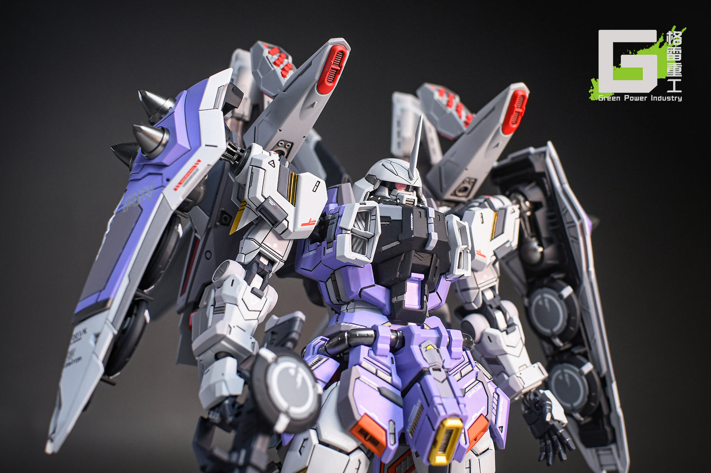BANDAI MG ZGMF-1001 REY ZA BURREL'S BLAZE ZAKU PHANTOM WITH AETHER STUDIO GK