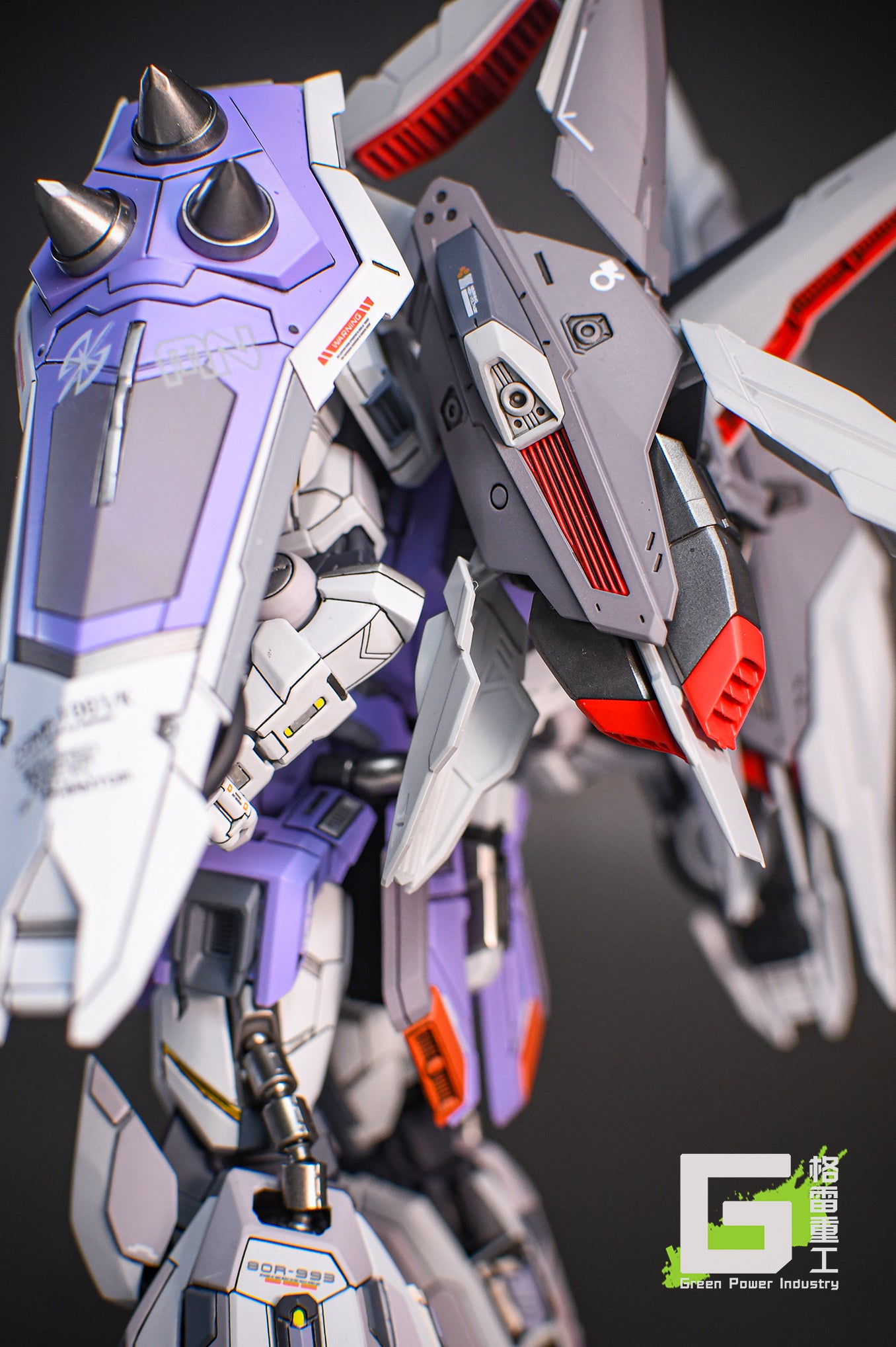 BANDAI MG ZGMF-1001 REY ZA BURREL'S BLAZE ZAKU PHANTOM WITH AETHER STUDIO GK