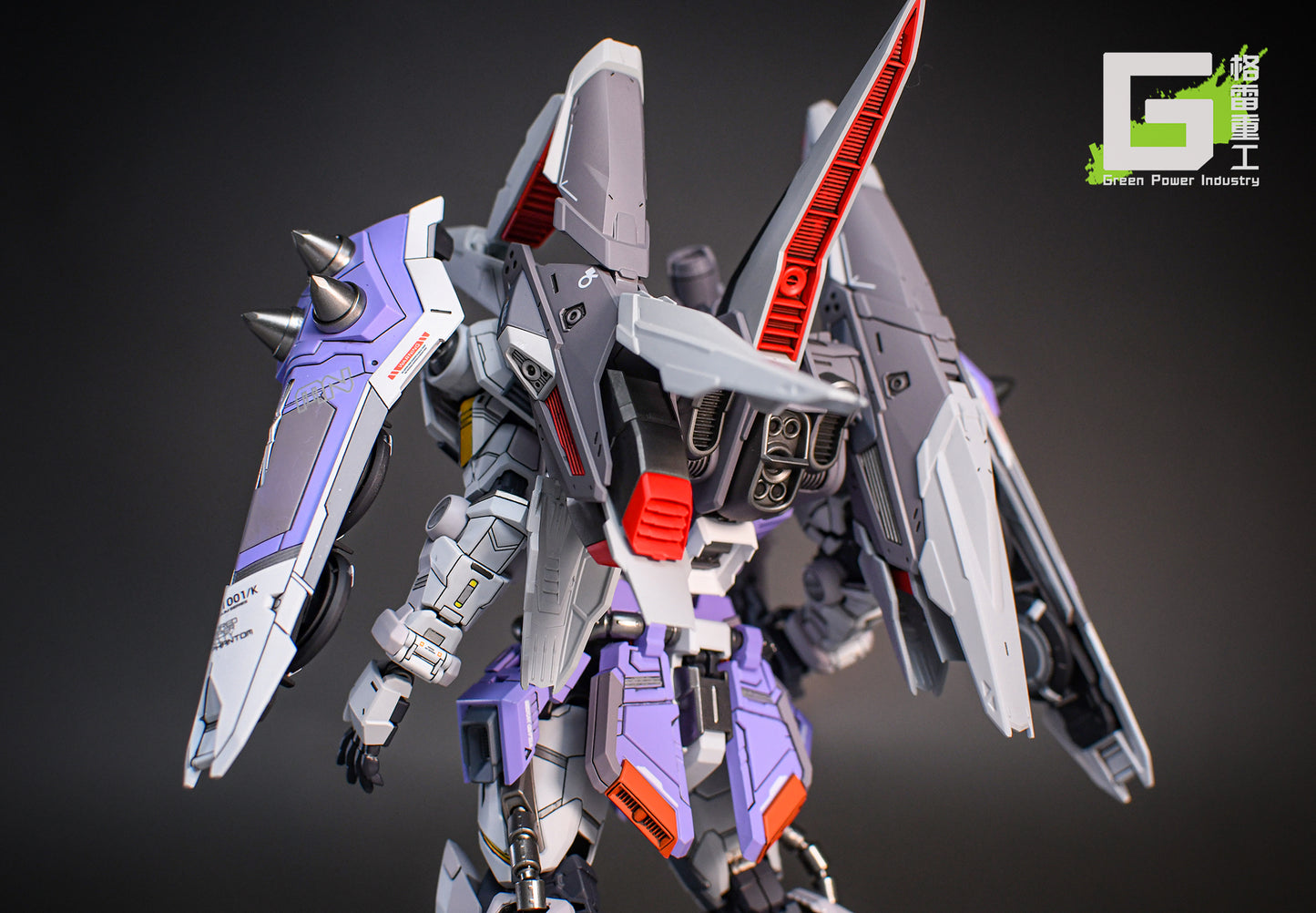 BANDAI MG ZGMF-1001 REY ZA BURREL'S BLAZE ZAKU PHANTOM WITH AETHER STUDIO GK