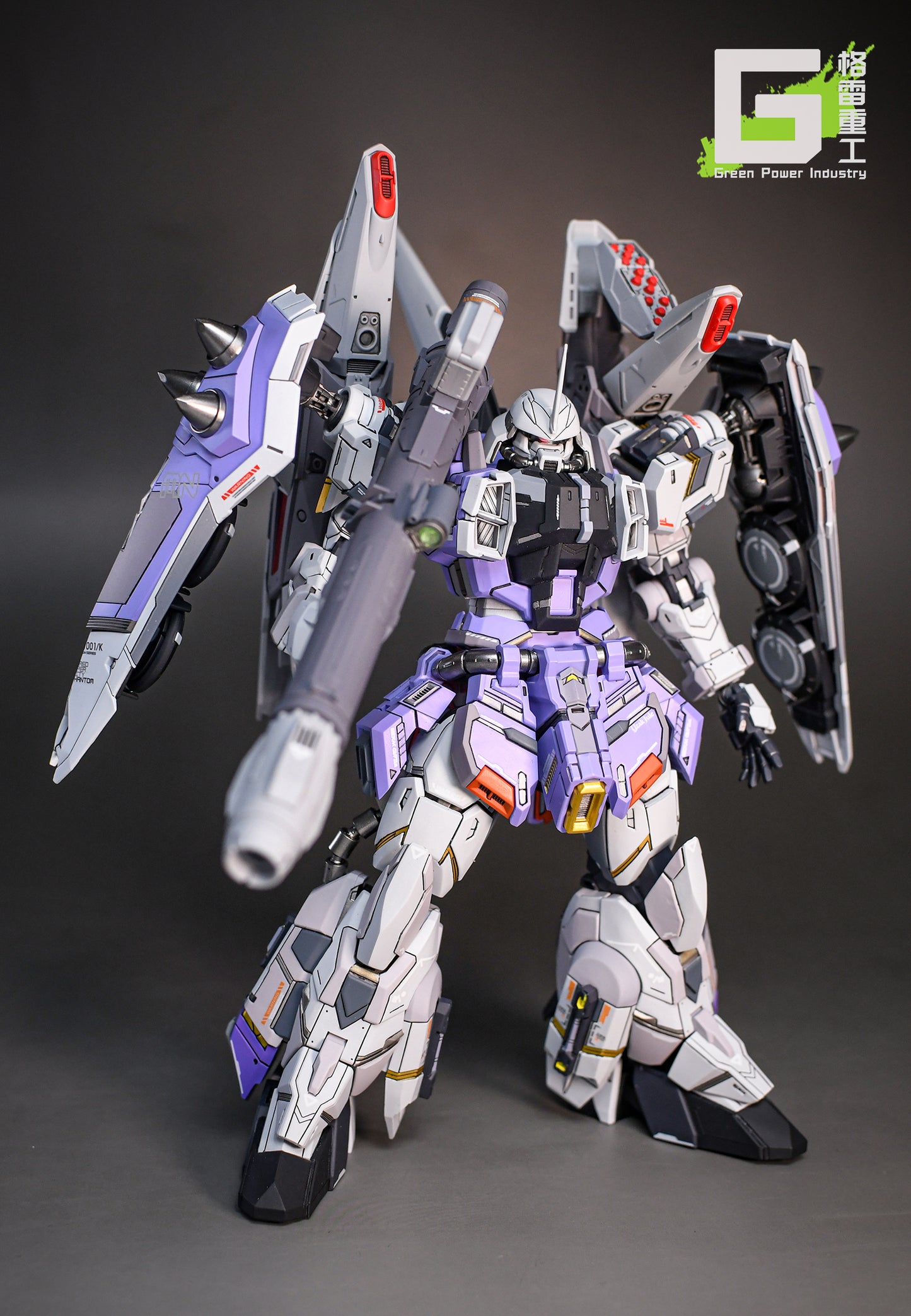 BANDAI MG ZGMF-1001 REY ZA BURREL'S BLAZE ZAKU PHANTOM WITH AETHER STUDIO GK