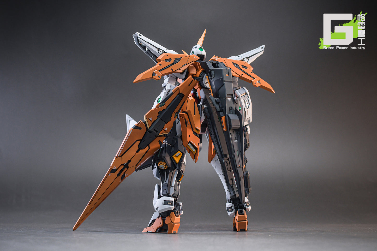 BANDAI MG GN-003 KYRIOS GUNDAM WITH FORTUNE MEOW STUDIO GK MODIFICATION
