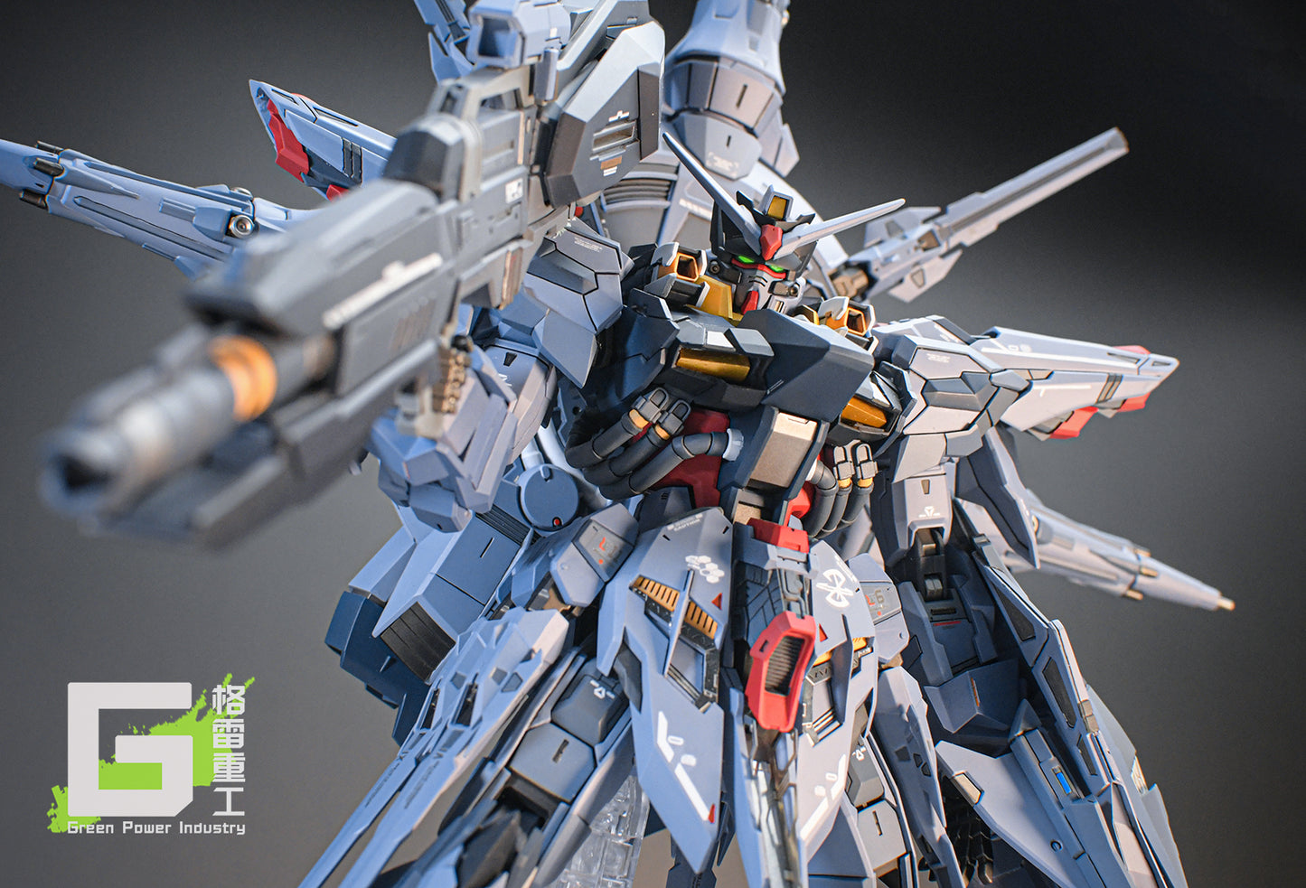 BANDAI ZGMF-X13A MG PROVIDENCE GUNDAM WITH YJLAND STUDIO GK MODIFICATION