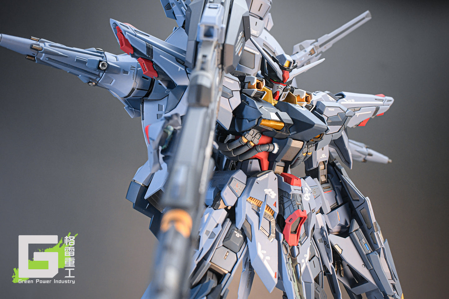 BANDAI ZGMF-X13A MG PROVIDENCE GUNDAM WITH YJLAND STUDIO GK MODIFICATION