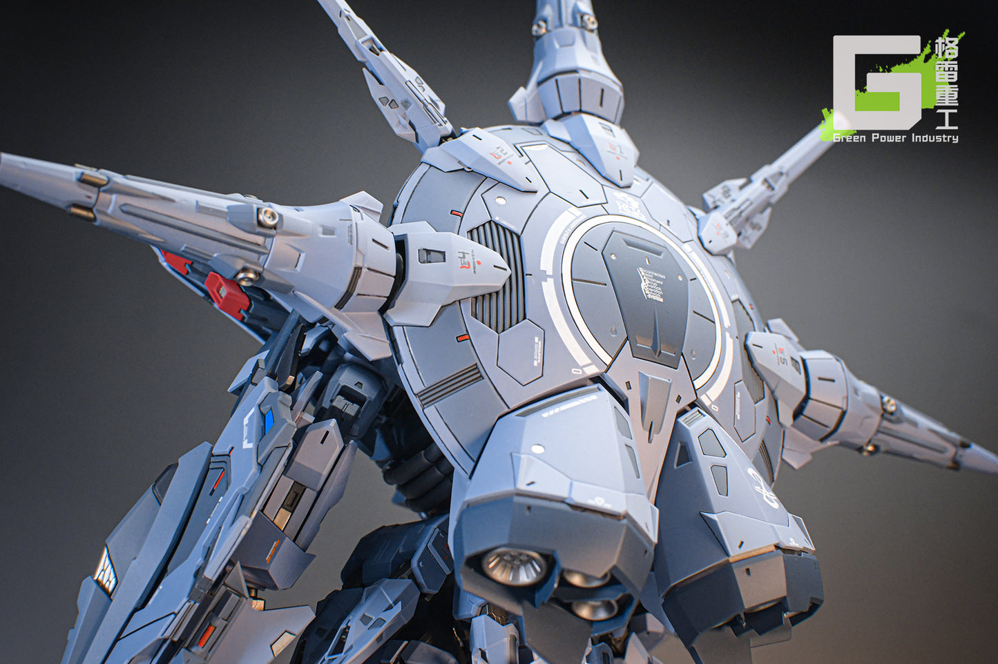 BANDAI ZGMF-X13A MG PROVIDENCE GUNDAM WITH YJLAND STUDIO GK MODIFICATION
