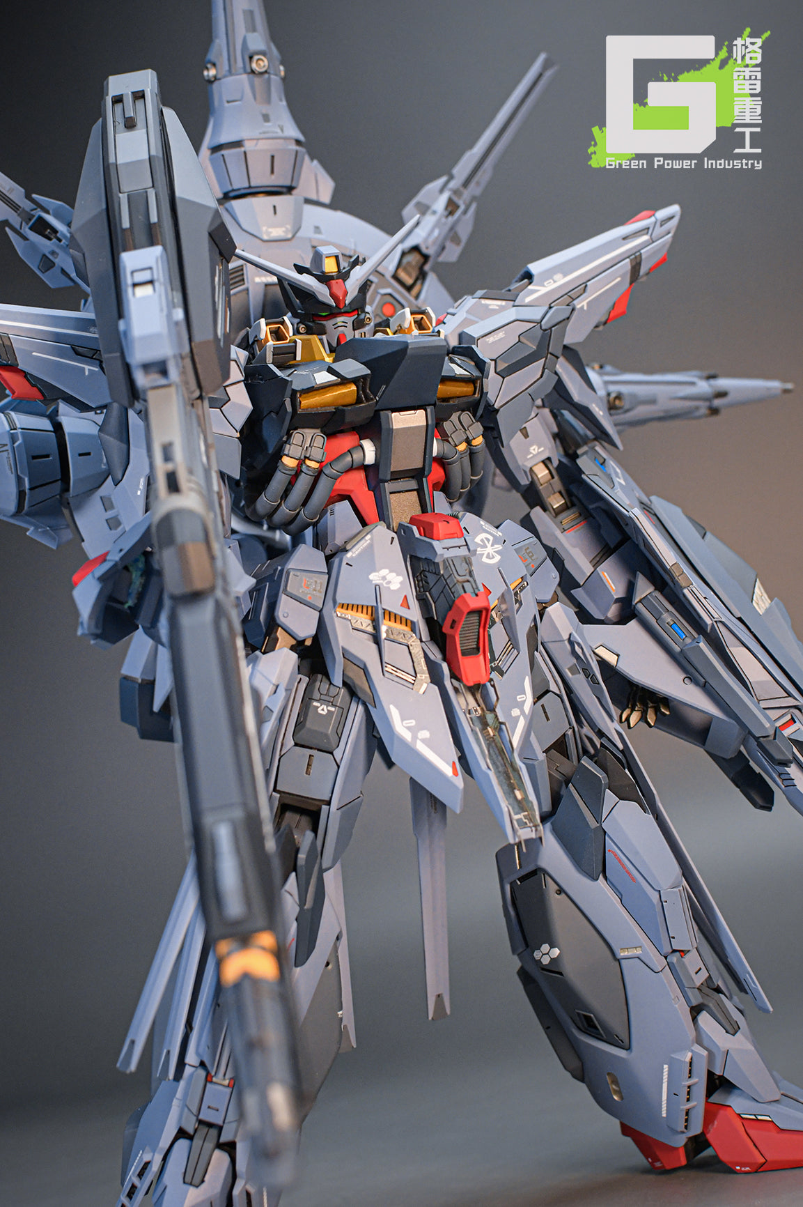 BANDAI ZGMF-X13A MG PROVIDENCE GUNDAM WITH YJLAND STUDIO GK MODIFICATION