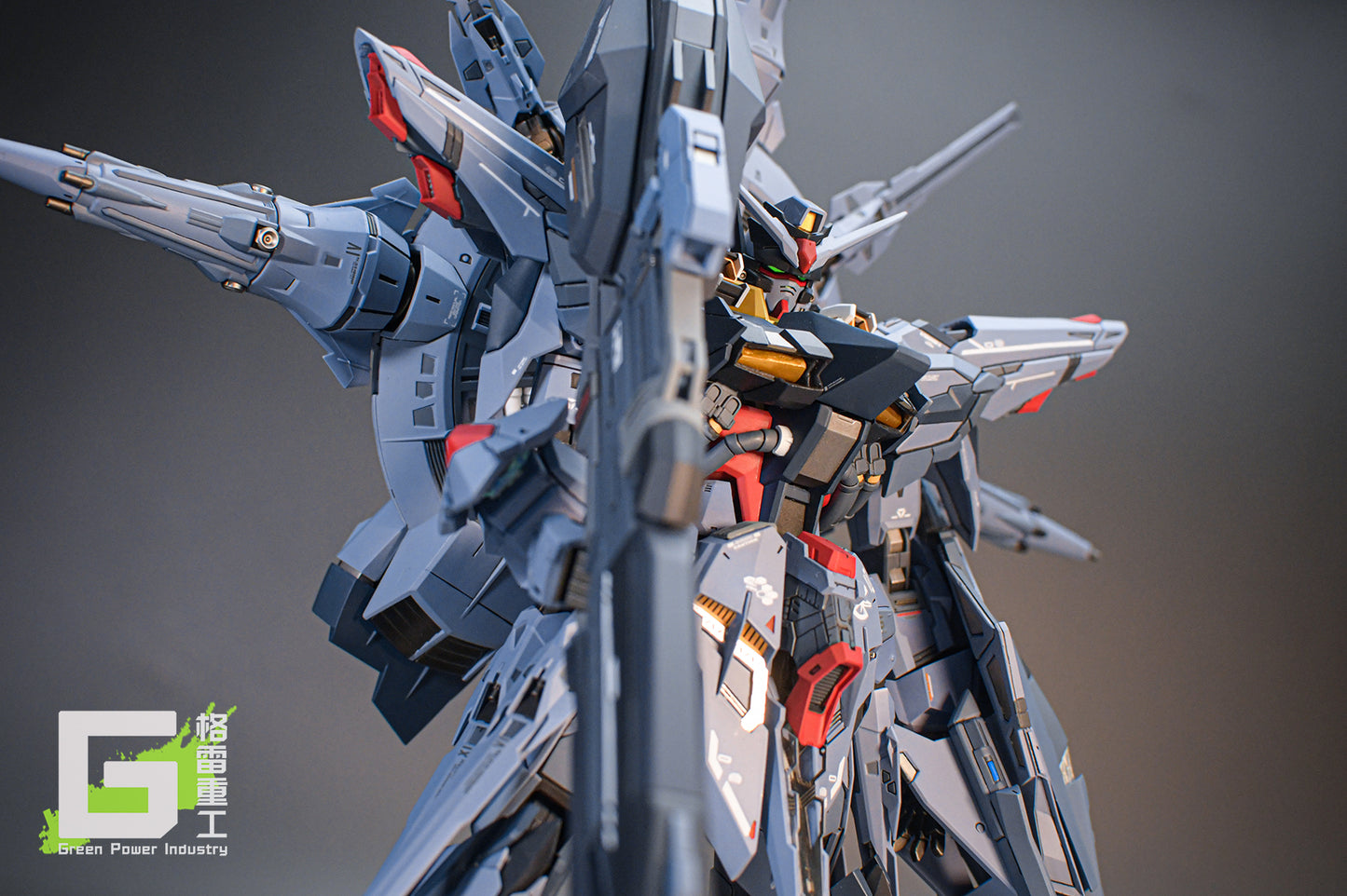 BANDAI ZGMF-X13A MG PROVIDENCE GUNDAM WITH YJLAND STUDIO GK MODIFICATION