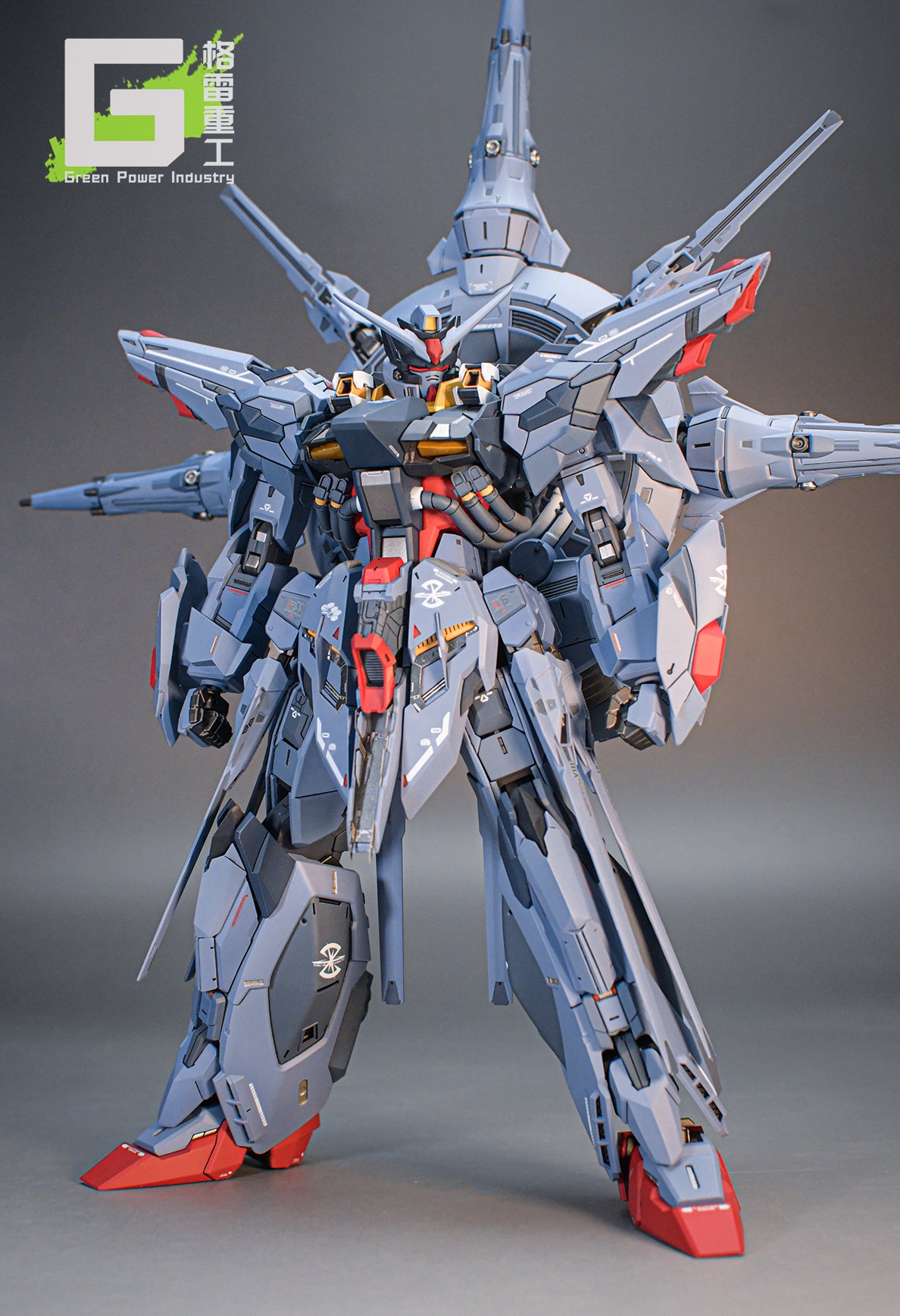BANDAI ZGMF-X13A MG PROVIDENCE GUNDAM WITH YJLAND STUDIO GK MODIFICATION