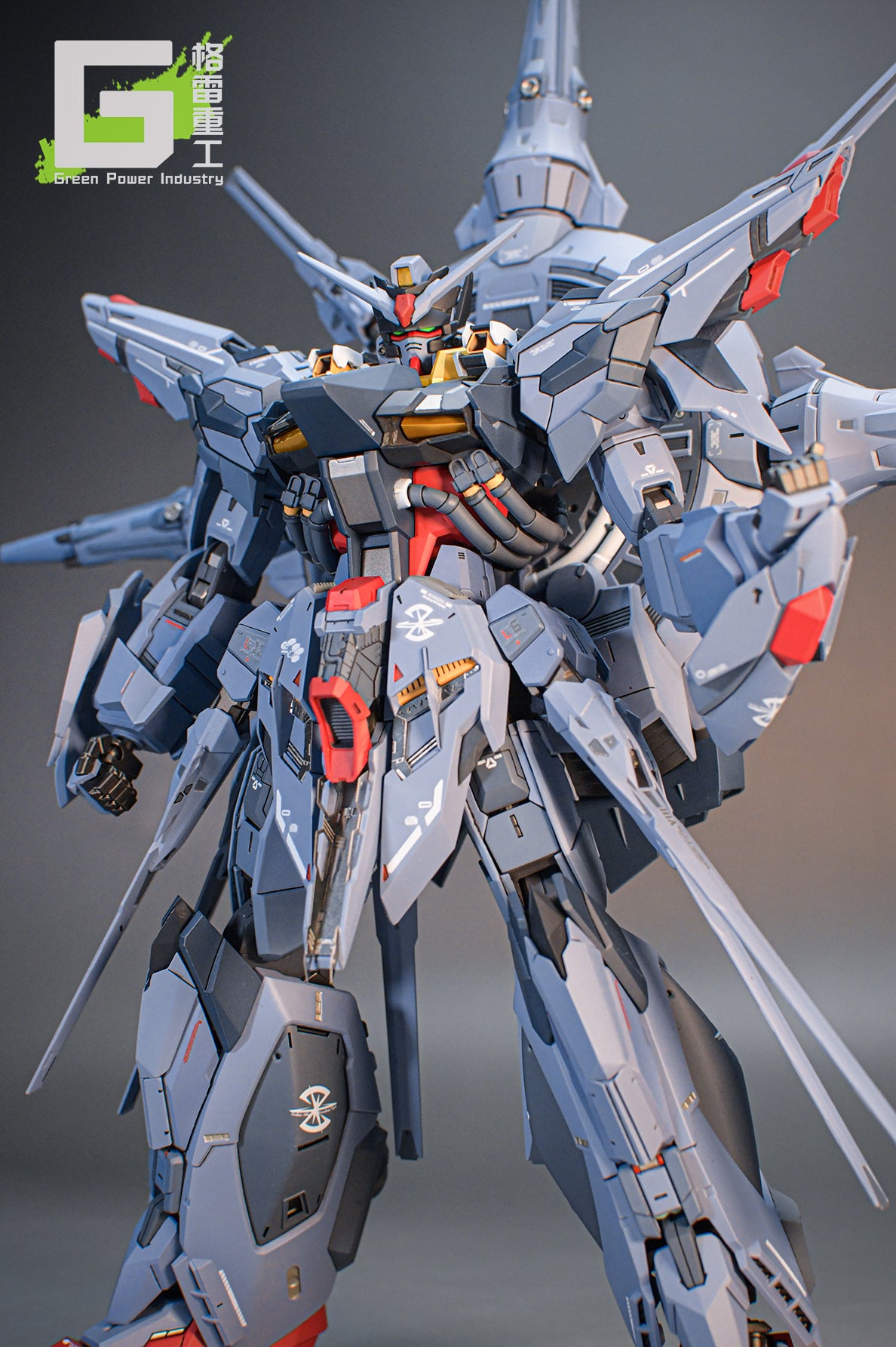 BANDAI ZGMF-X13A MG PROVIDENCE GUNDAM WITH YJLAND STUDIO GK MODIFICATION