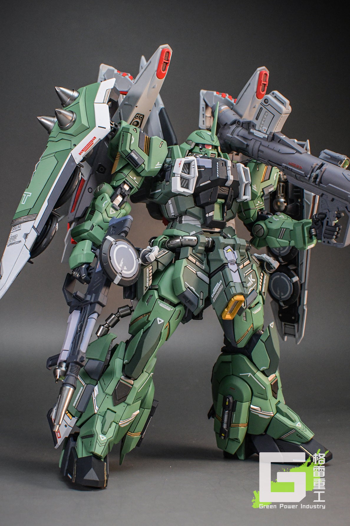 BANDAI MG ZGMF-1001 ATHRUN ZALA'S ZAKU PHANTOM WITH AETHER STUDIO GK