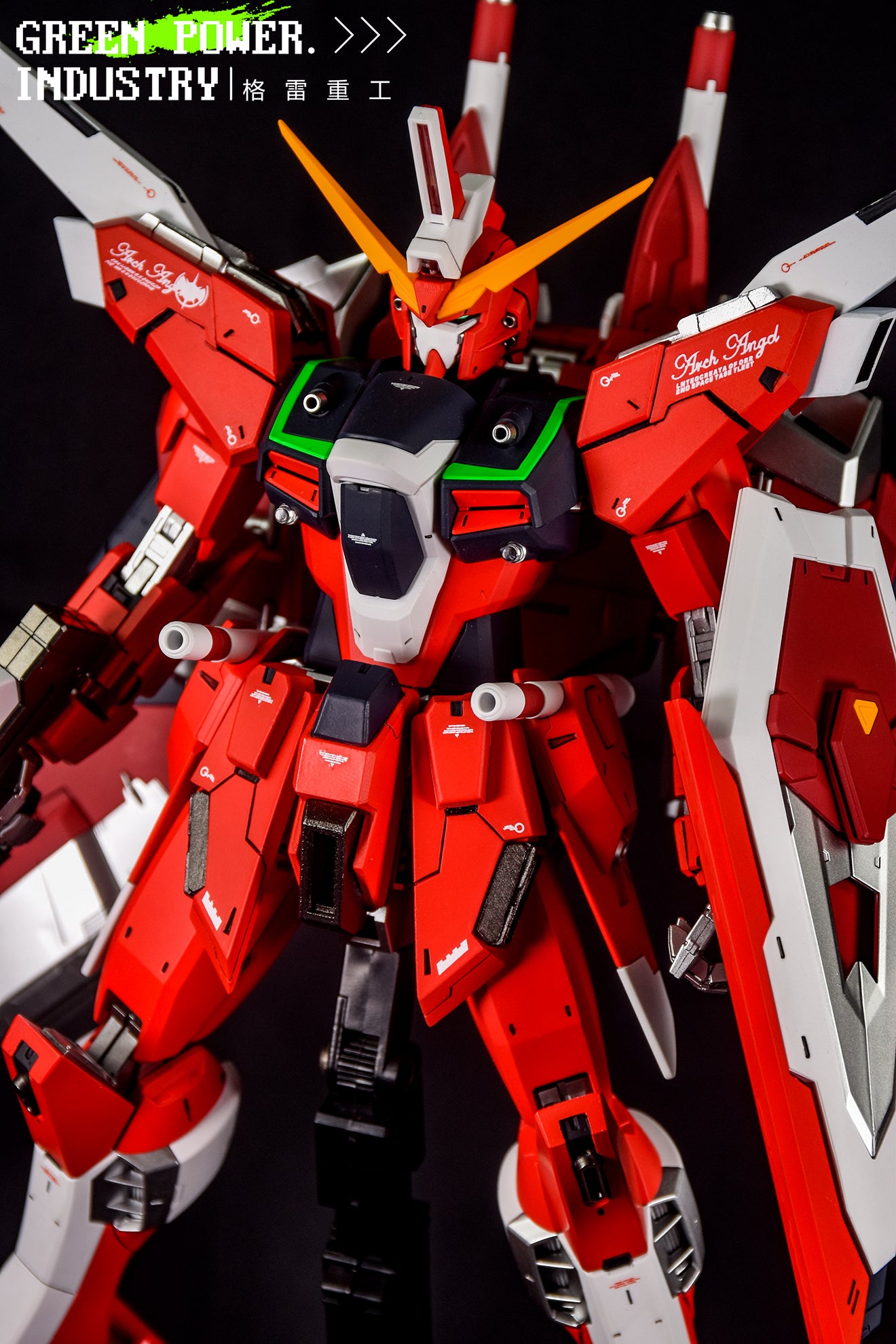 BANDAI MG ZGMF-X19A INFINITE JUSTICE GUNDAM WITH VP STUDIO GK MODIFICATION