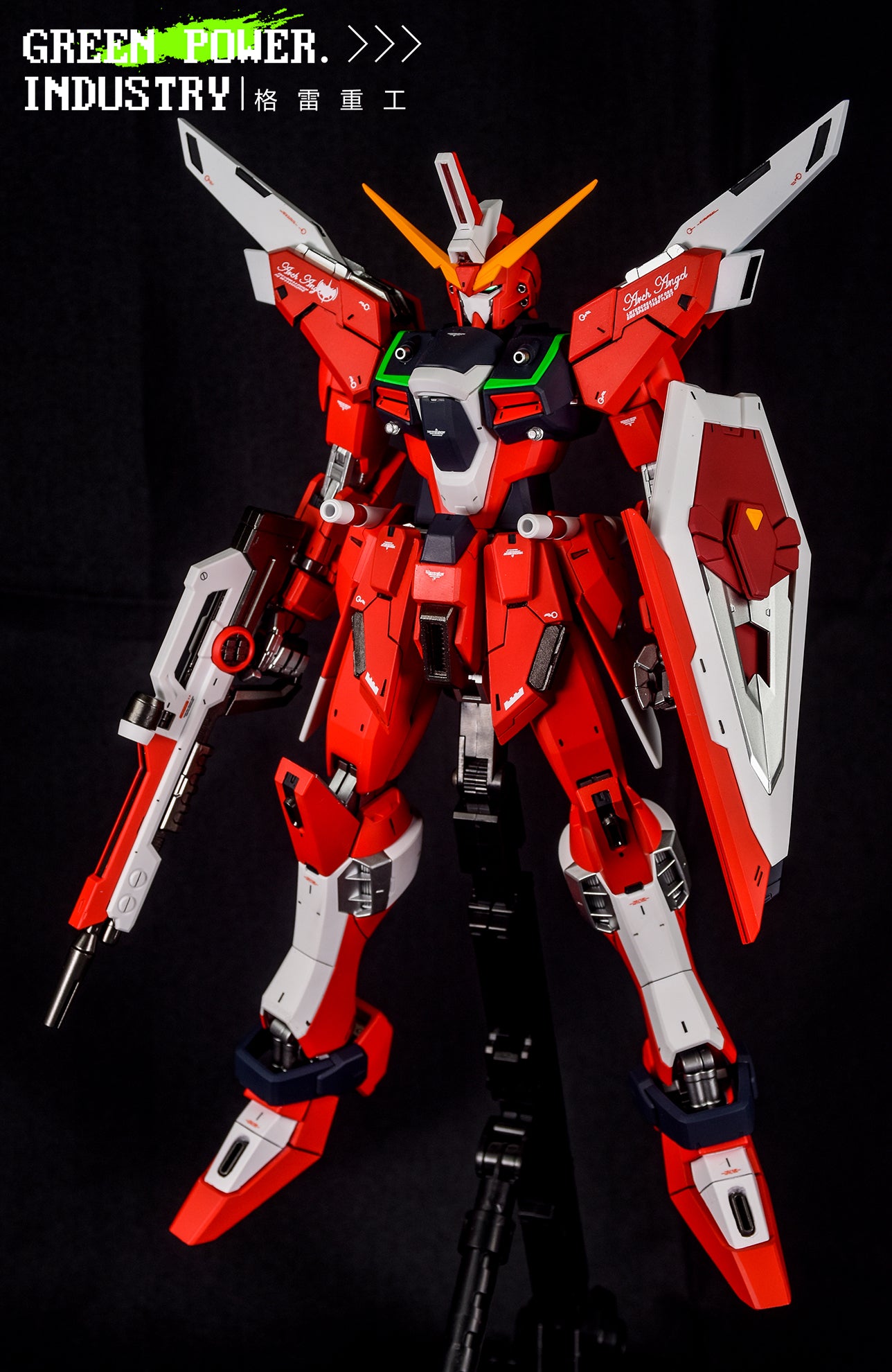 BANDAI MG ZGMF-X19A INFINITE JUSTICE GUNDAM WITH VP STUDIO GK MODIFICATION