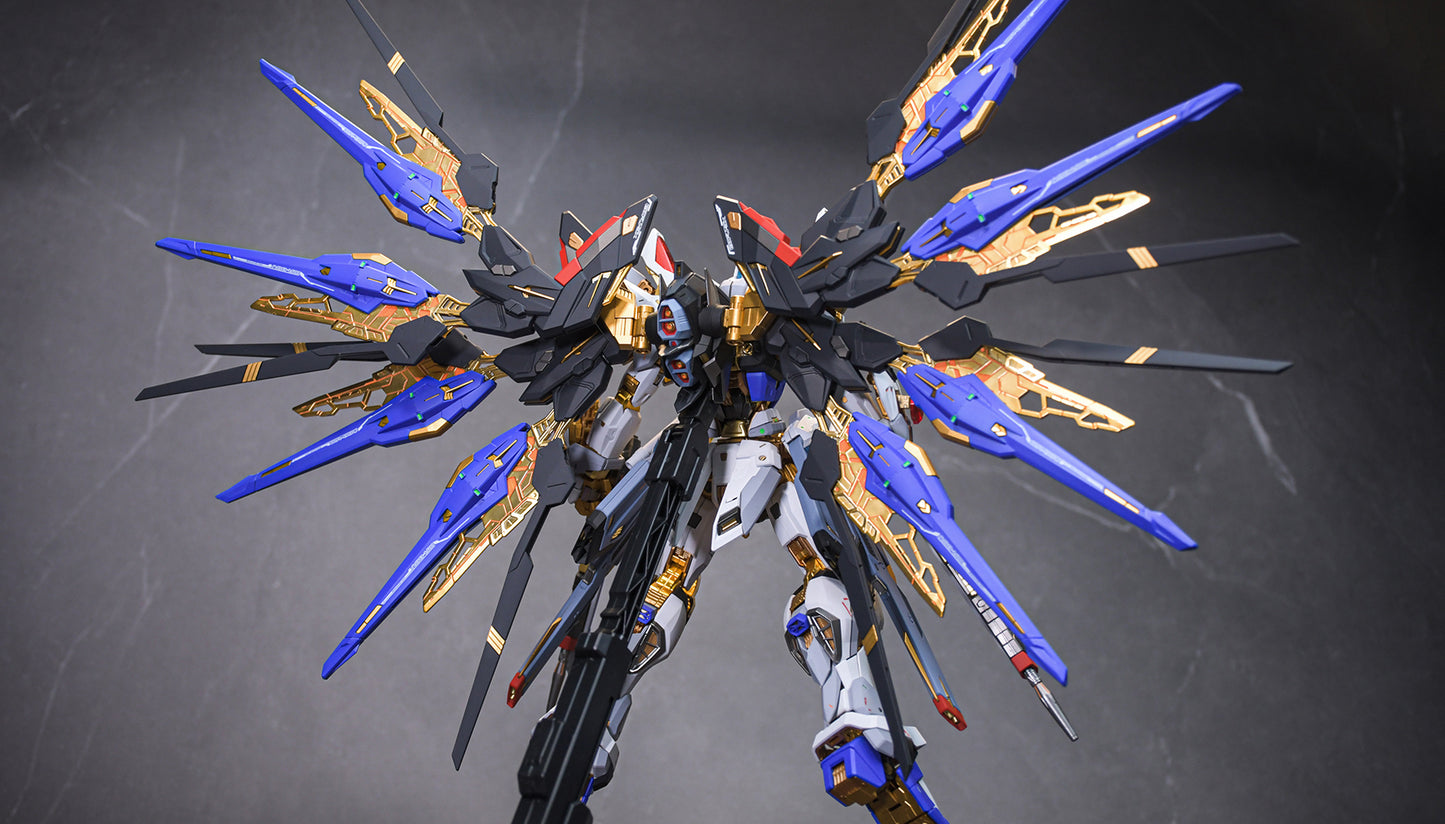 BANDAI MGEX ZGMF-X20A STRIKE FREEDOM FLUORESCENCE EFFECT