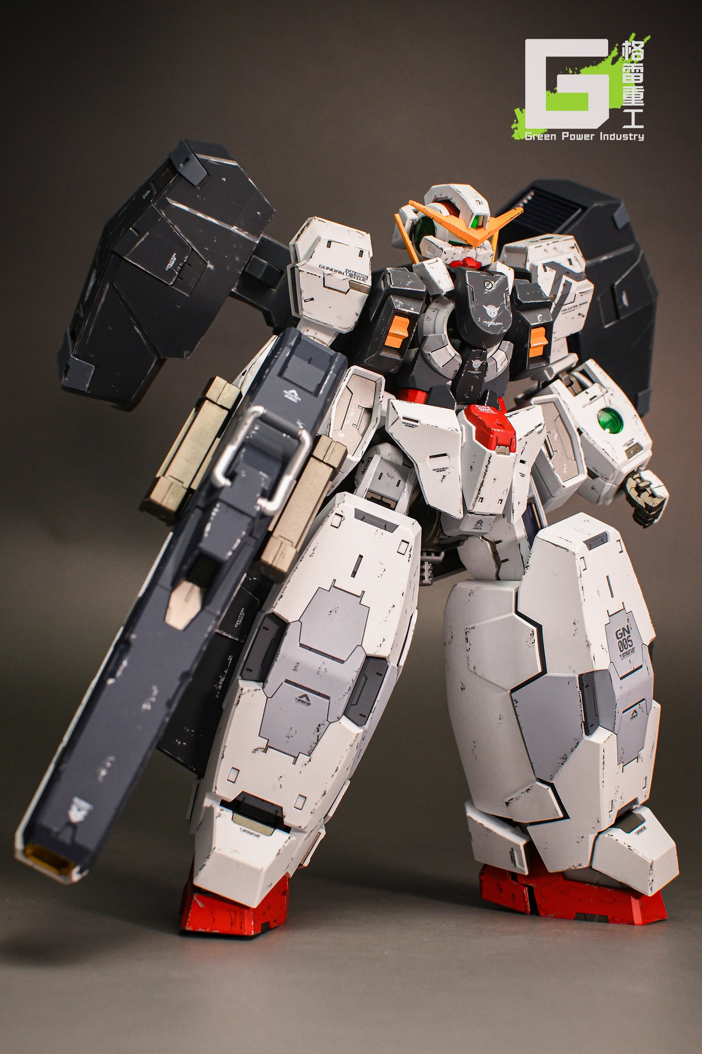 BANDAI MG GN-005 VIRTUE GUNDAM BATTLE DAMAGE EFFECT
