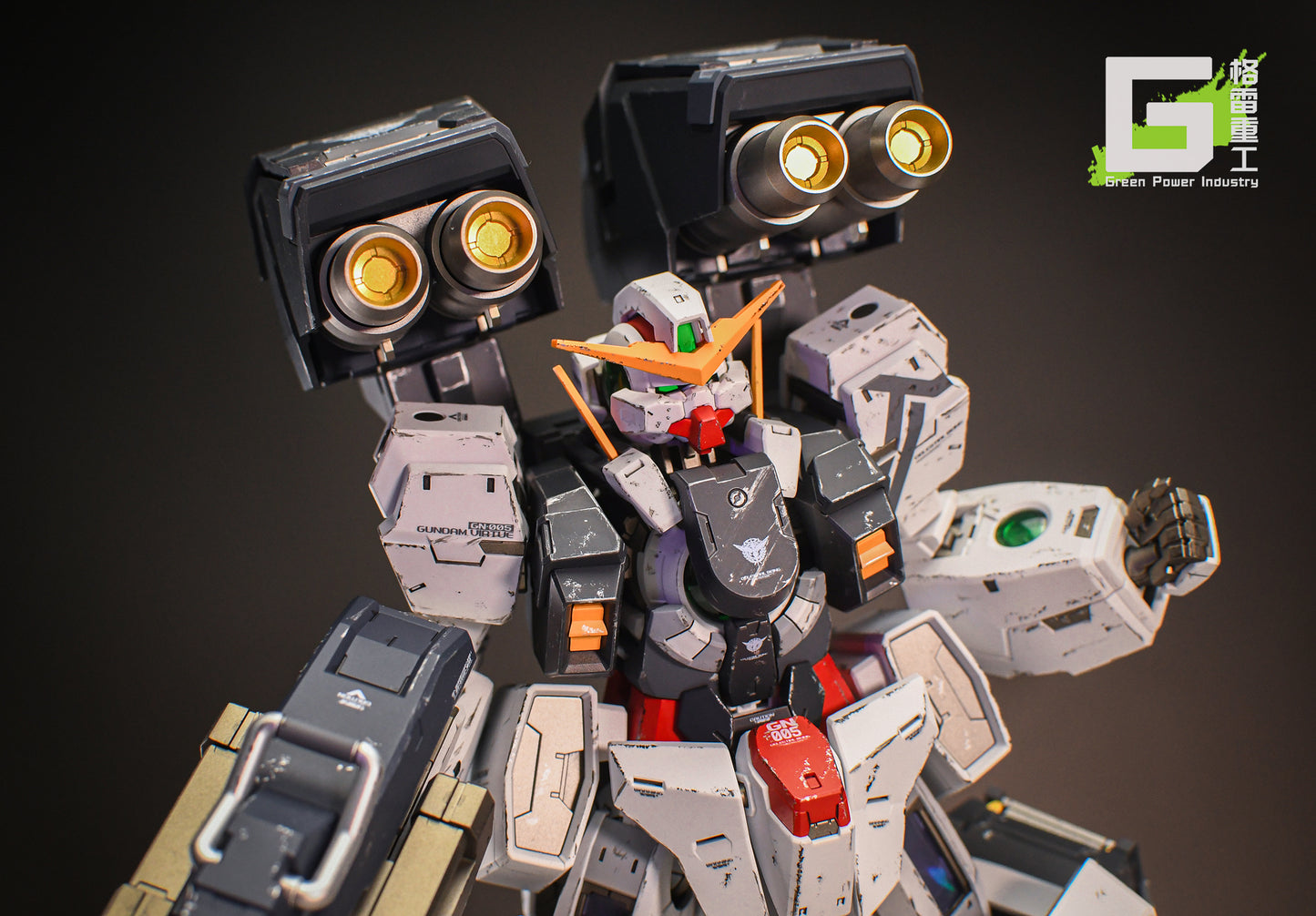 BANDAI MG GN-005 VIRTUE GUNDAM BATTLE DAMAGE EFFECT