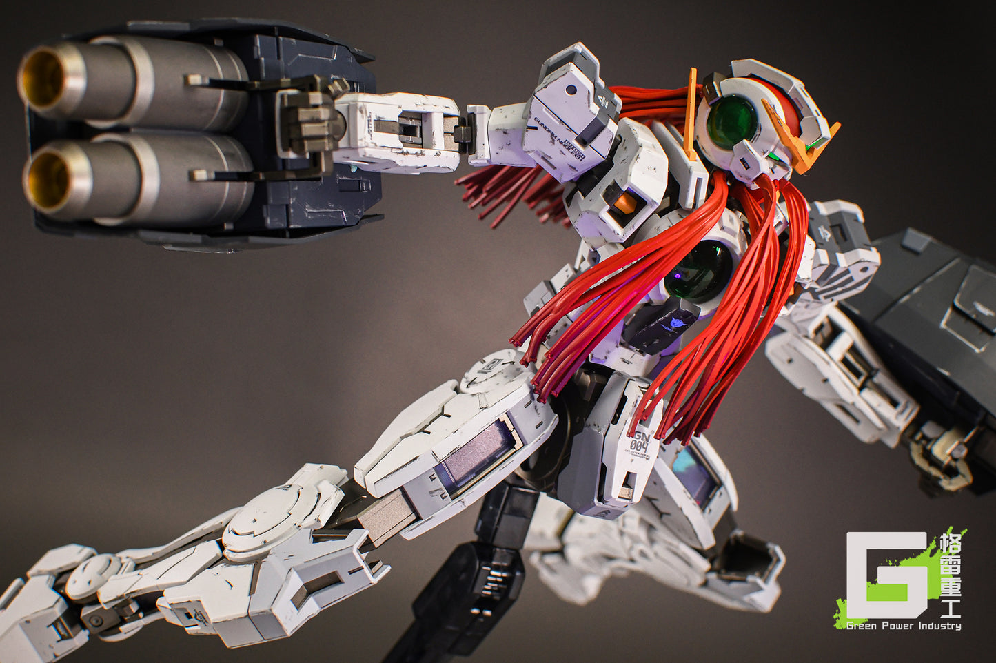BANDAI MG GN-005 VIRTUE GUNDAM BATTLE DAMAGE EFFECT