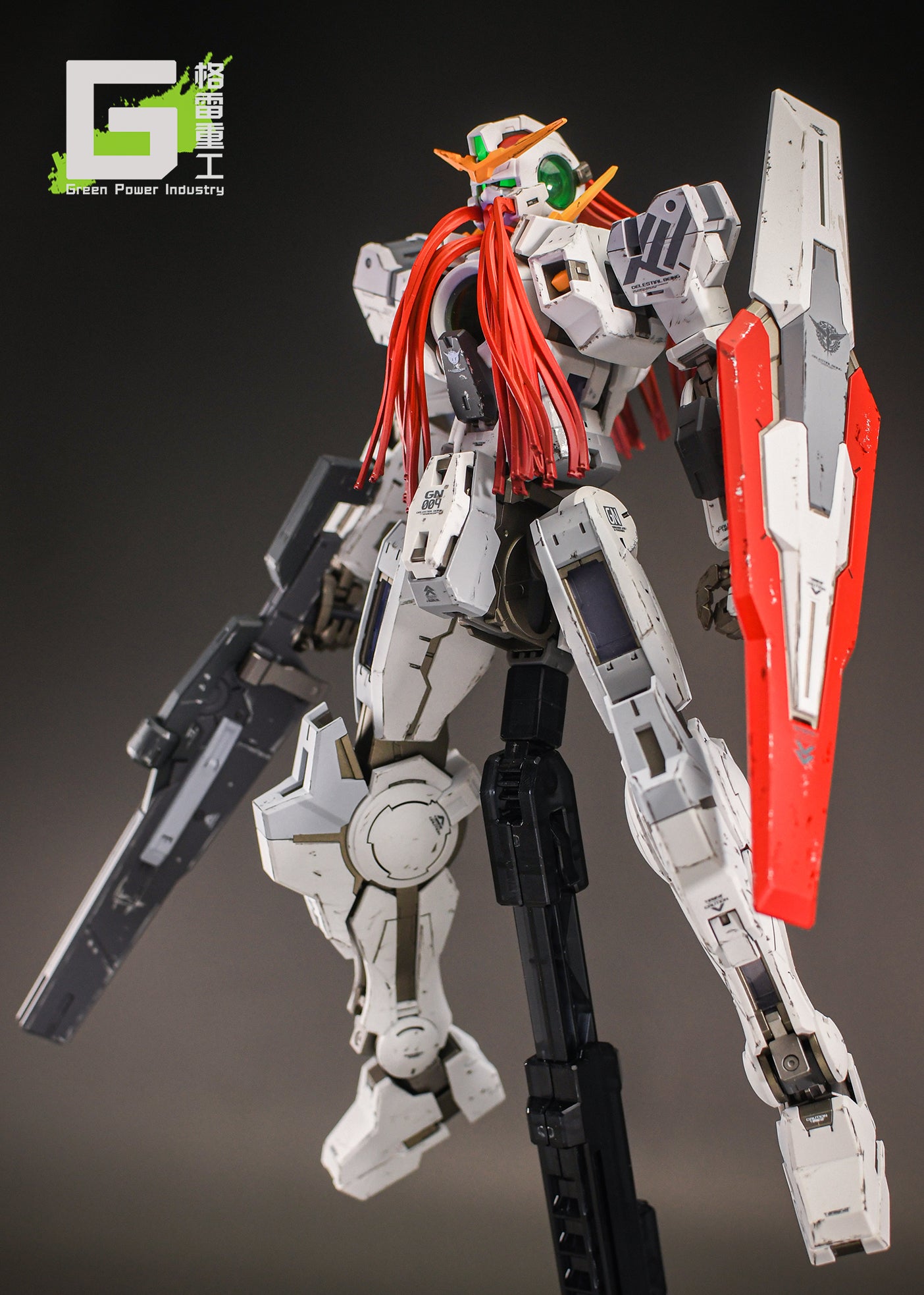 BANDAI MG GN-005 VIRTUE GUNDAM BATTLE DAMAGE EFFECT