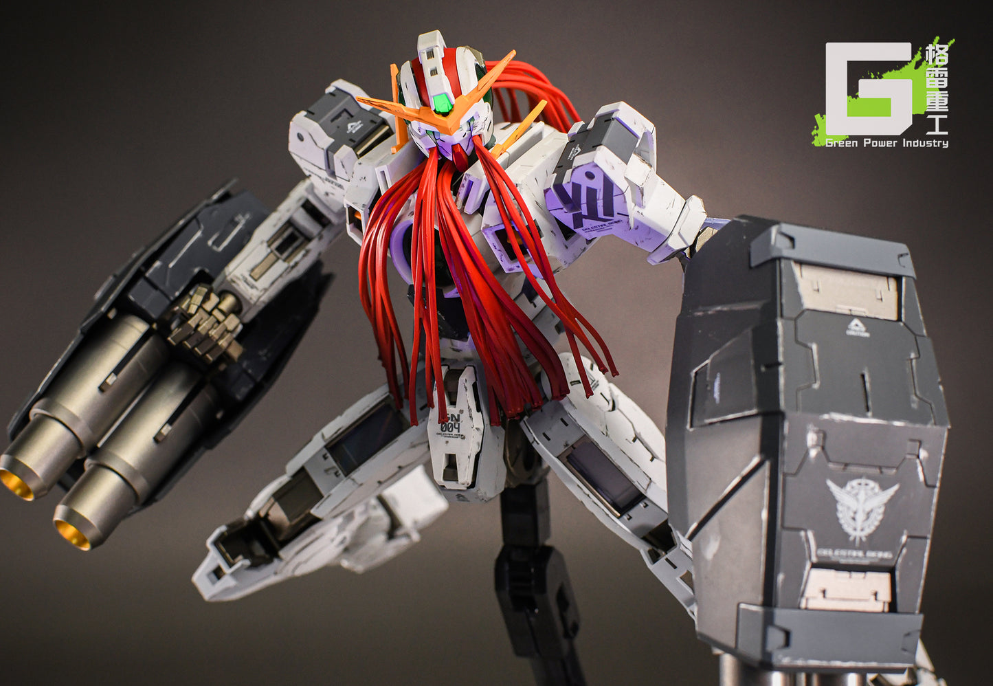 BANDAI MG GN-005 VIRTUE GUNDAM BATTLE DAMAGE EFFECT