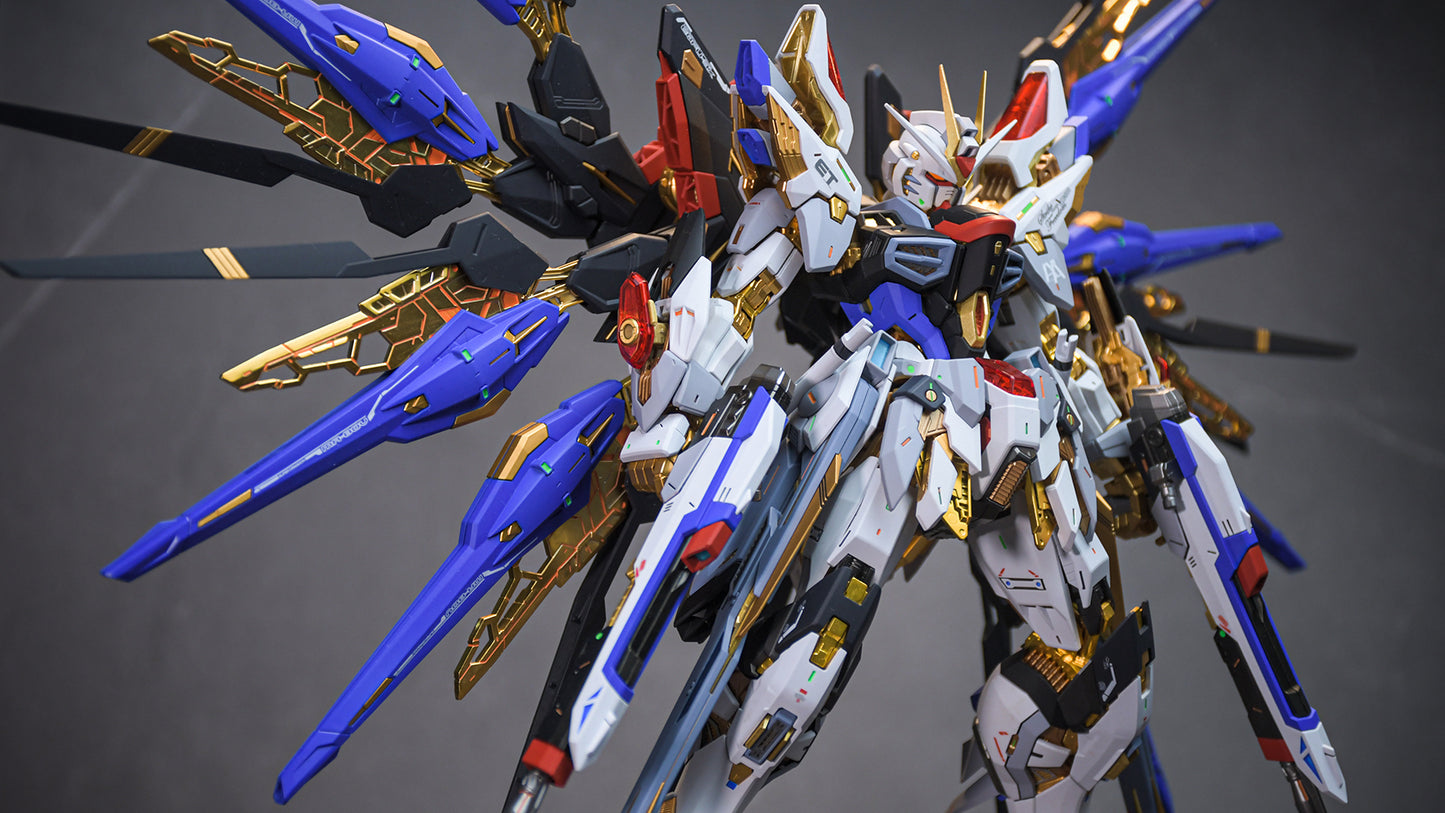 BANDAI MGEX ZGMF-X20A STRIKE FREEDOM FLUORESCENCE EFFECT