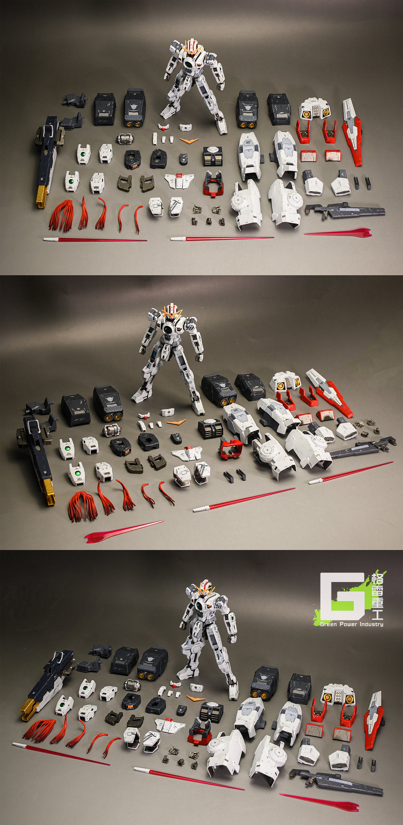 BANDAI MG GN-005 VIRTUE GUNDAM BATTLE DAMAGE EFFECT